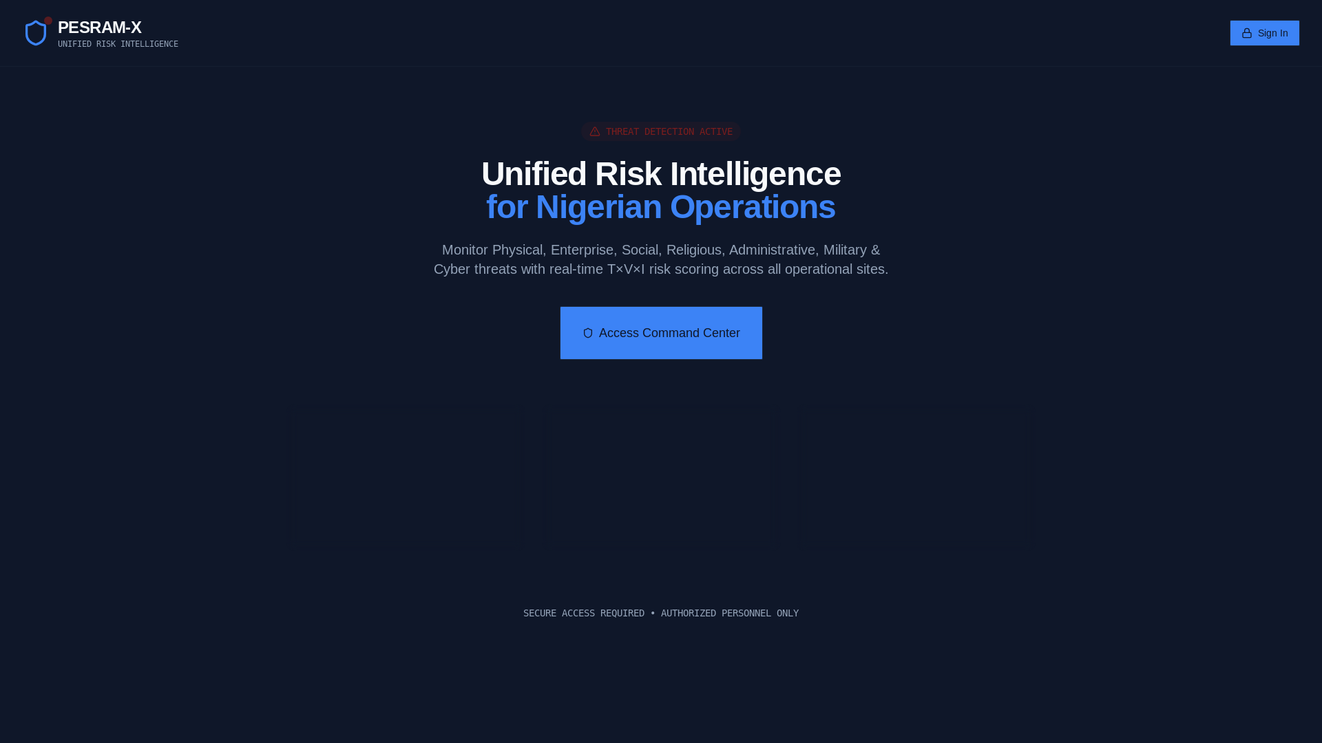 website screenshot of https://pesramx.pro/