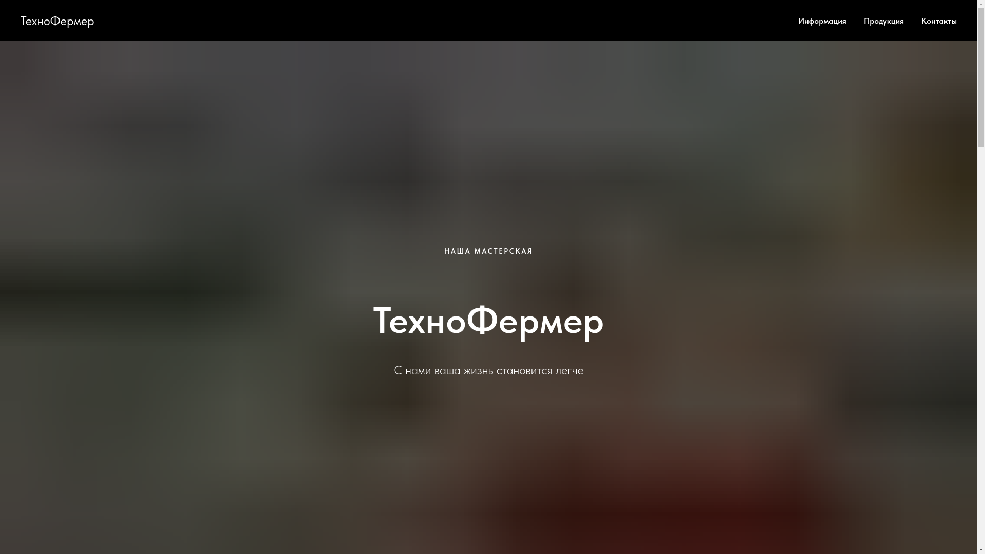 website screenshot of https://technofermer.su/