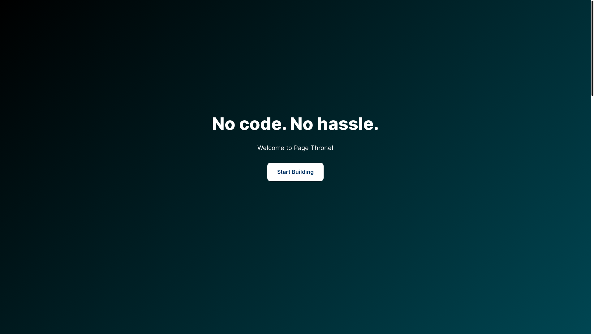 website screenshot of https://pagethrone.pages.dev/