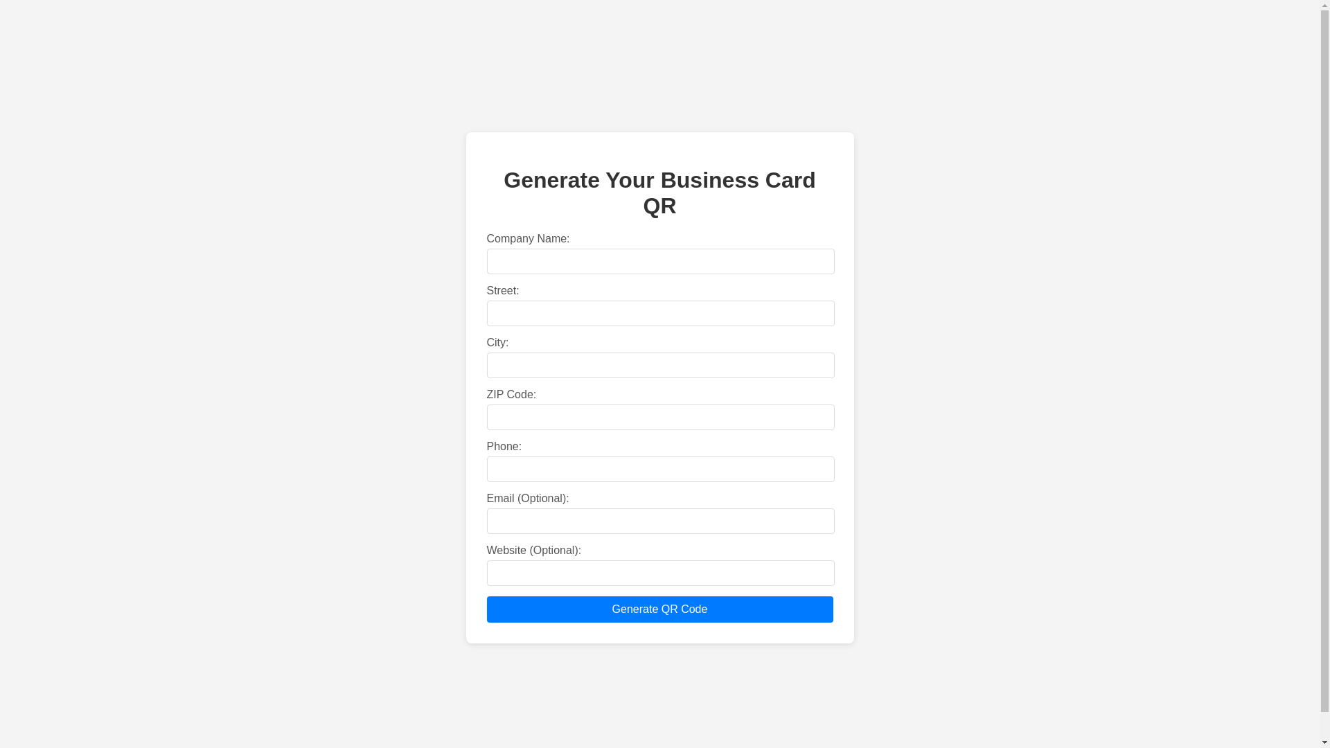 website screenshot of https://qr-microsite.pages.dev/