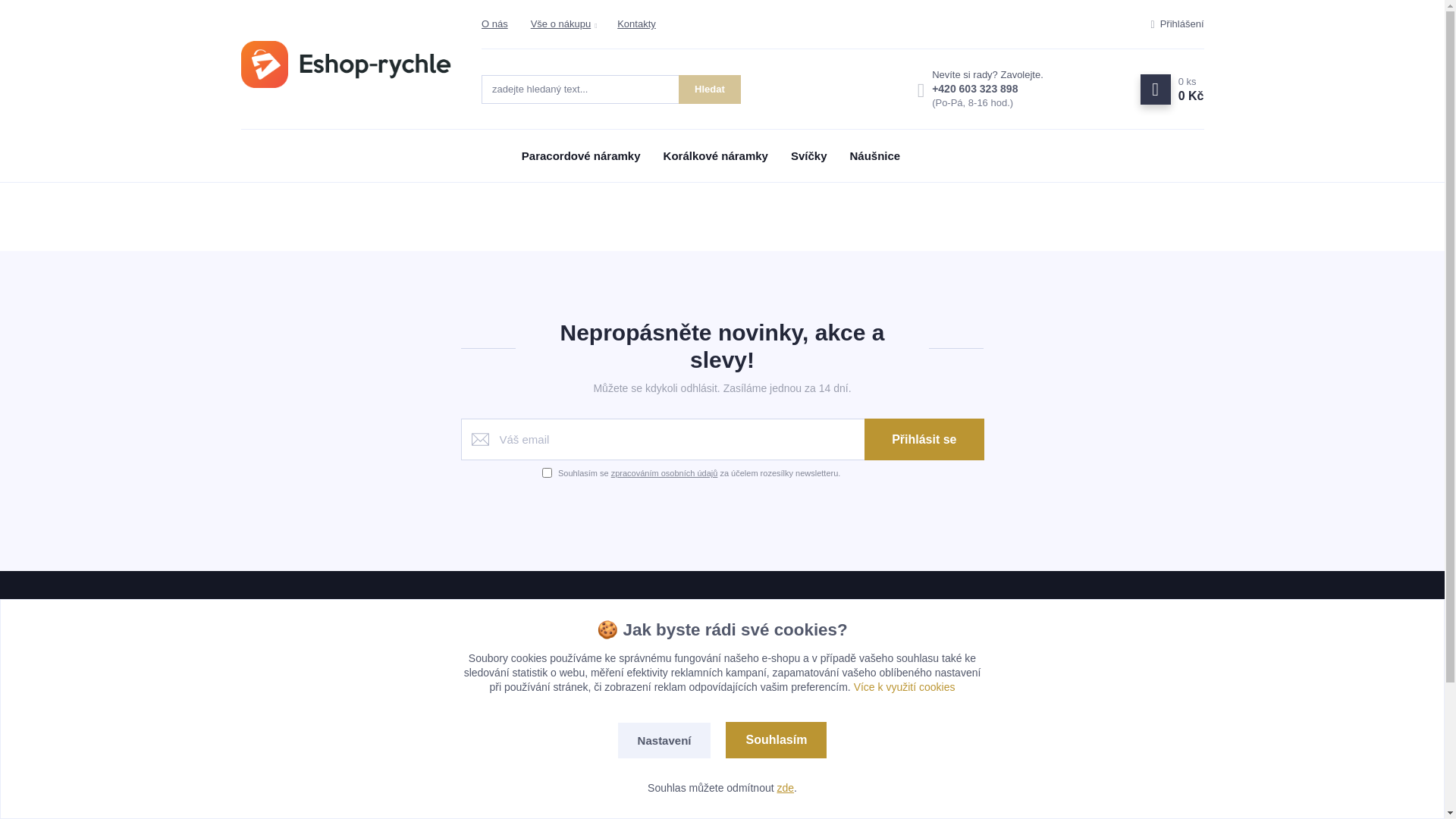 website screenshot of https://naramky-walter.cz/