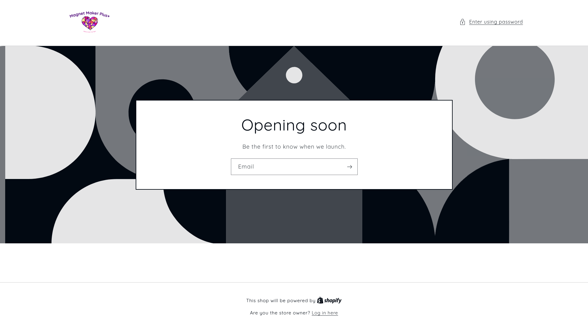website screenshot of https://magnetmakerplus.com/