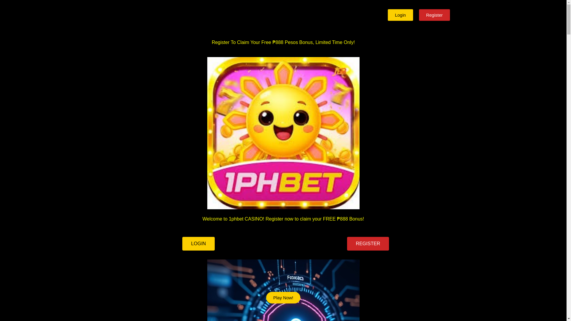 website screenshot of https://1phbetcasino.com/