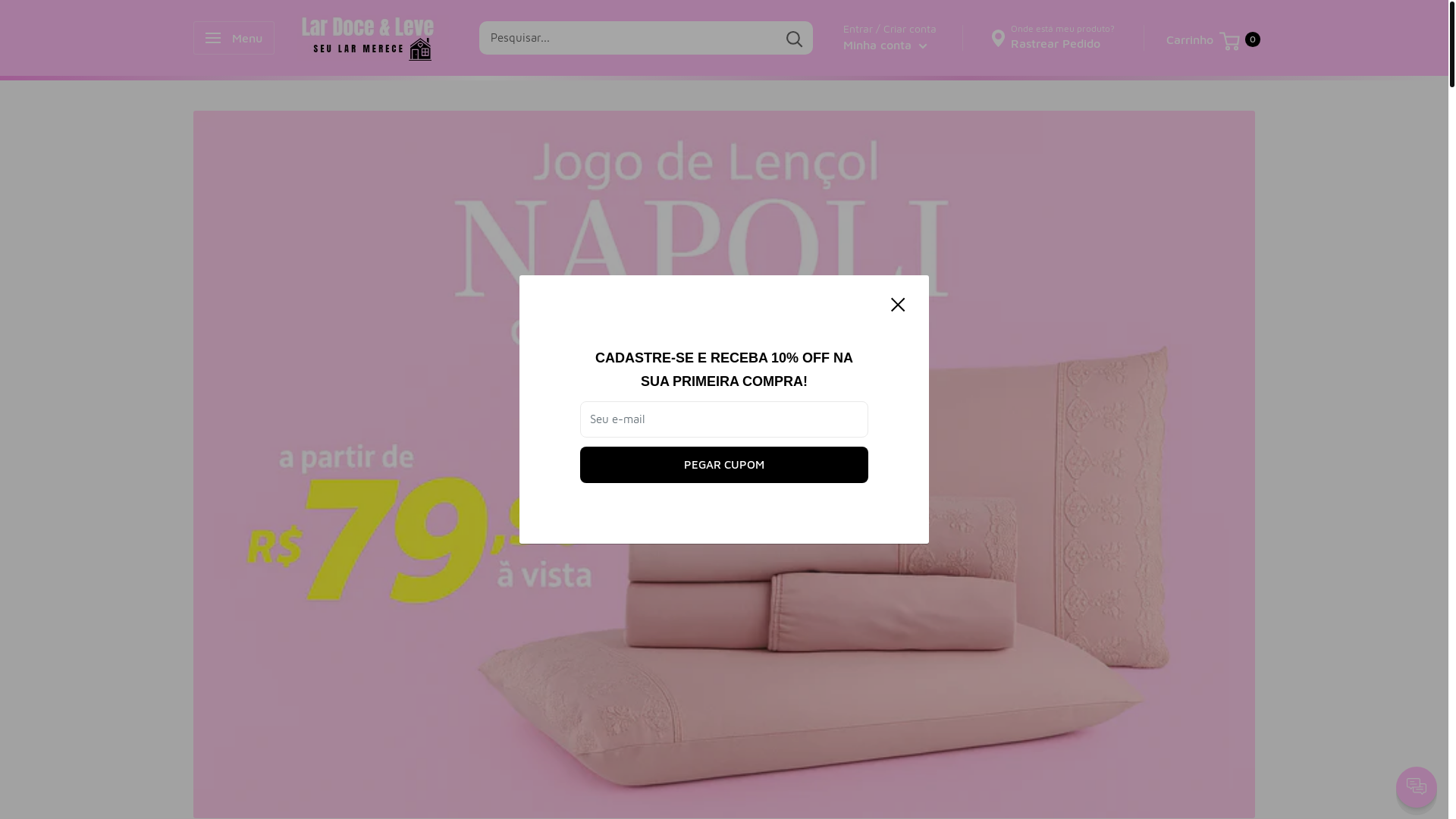 website screenshot of https://lardoceleve.com.br/