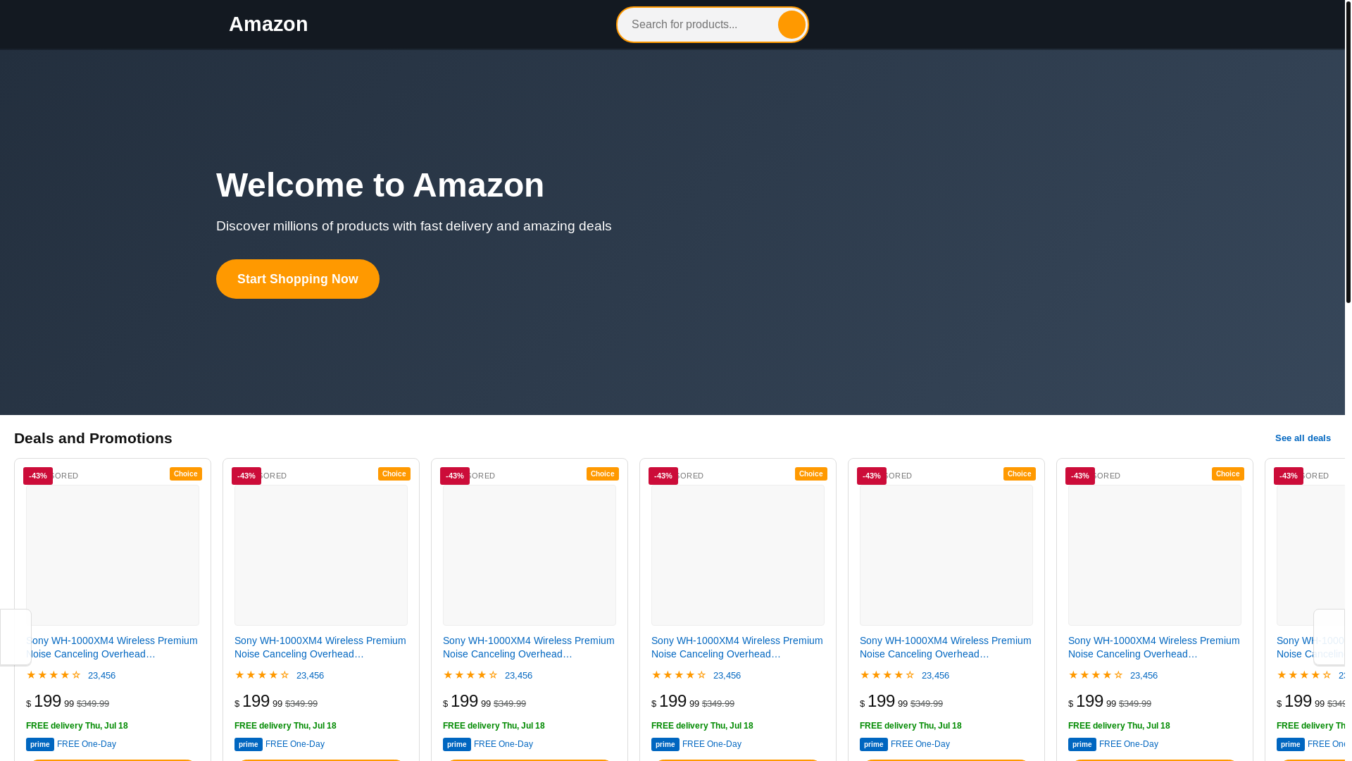 website screenshot of https://amazonlandingpage.pages.dev/