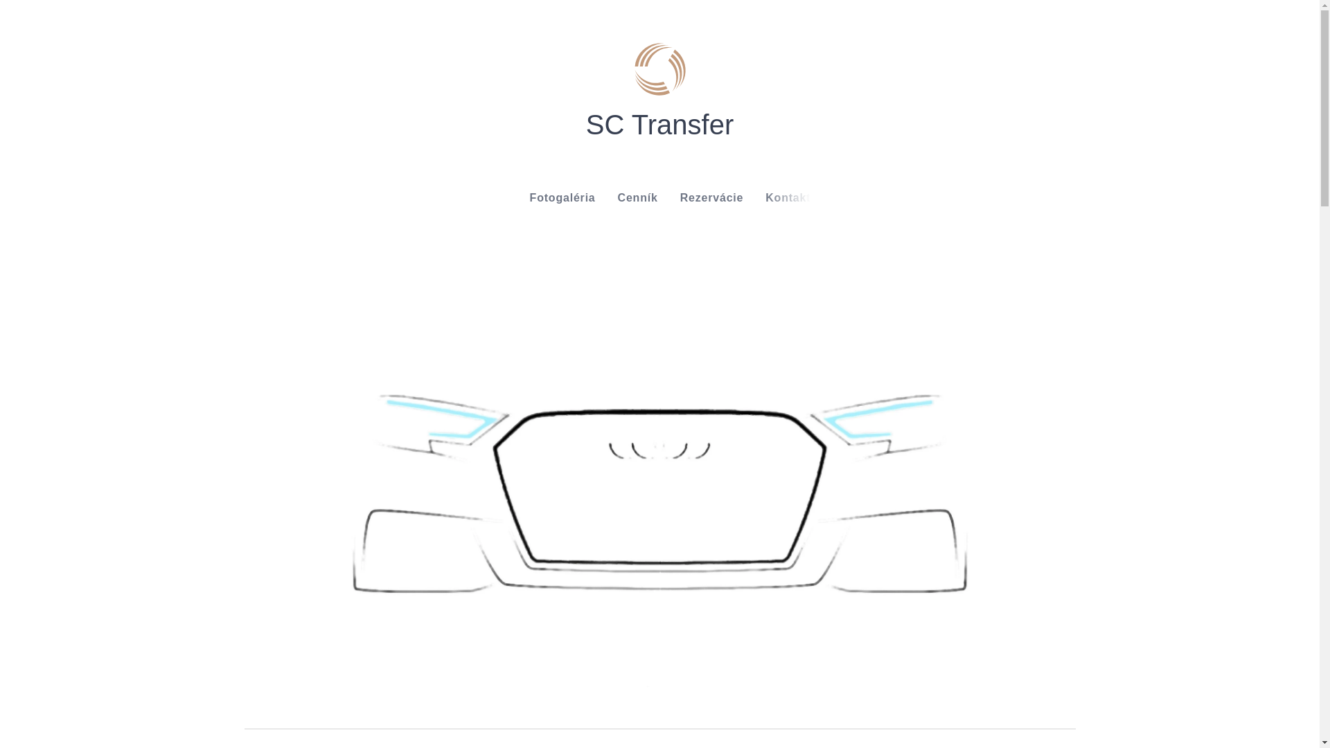website screenshot of https://sctransfer.eu/