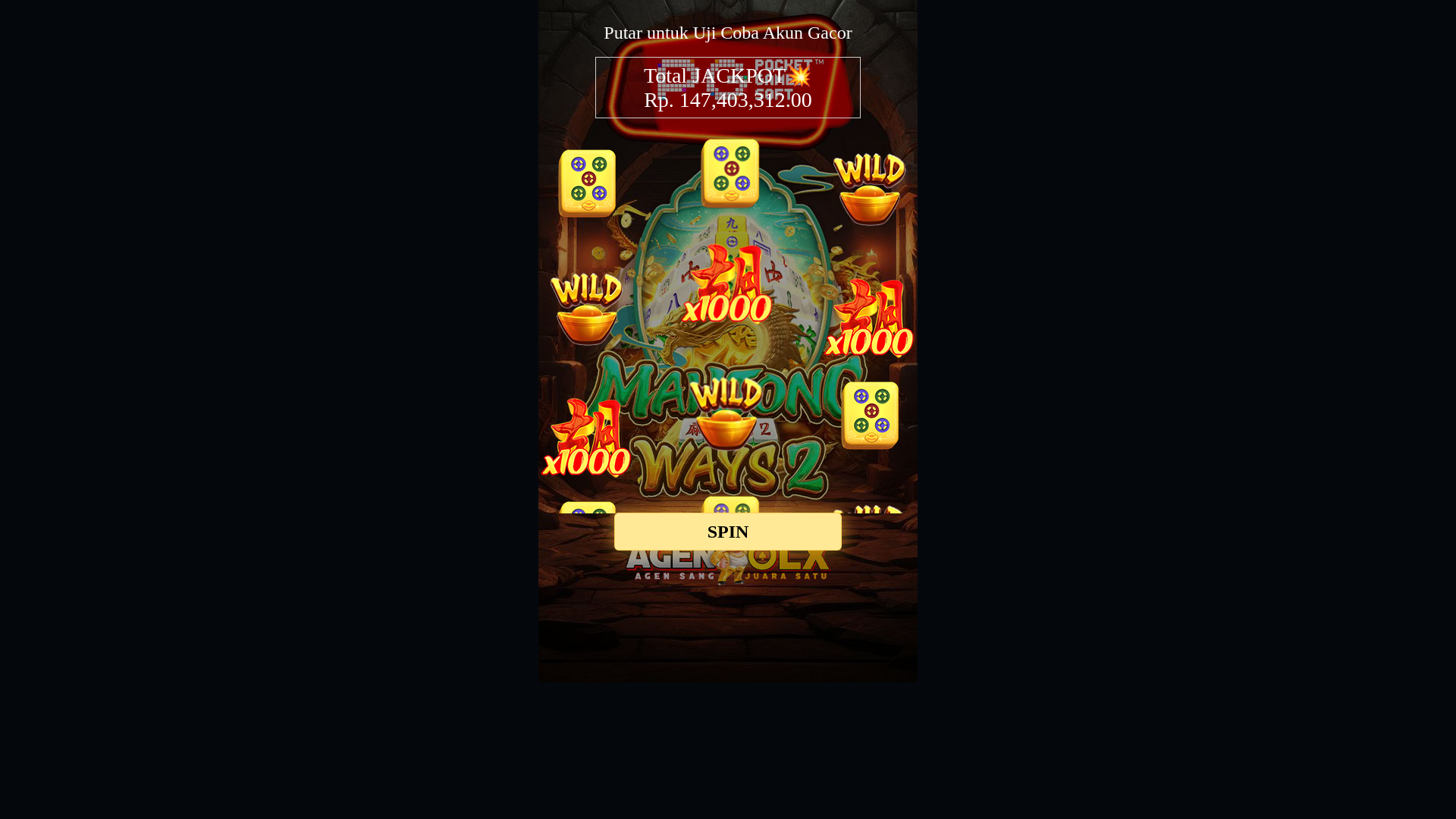 website screenshot of https://proakunvip.info/
