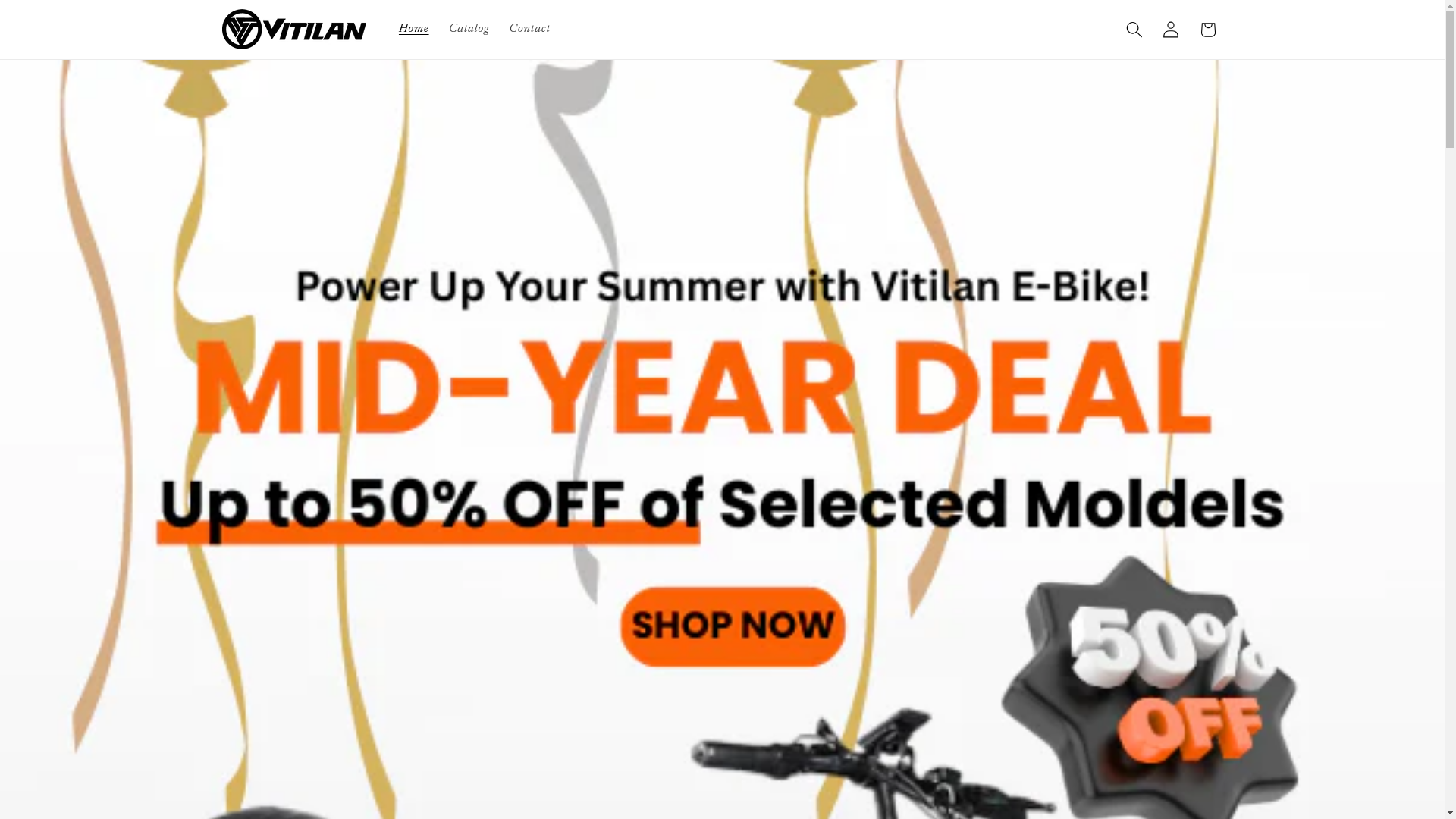 website screenshot of https://vitilanbikes.store/