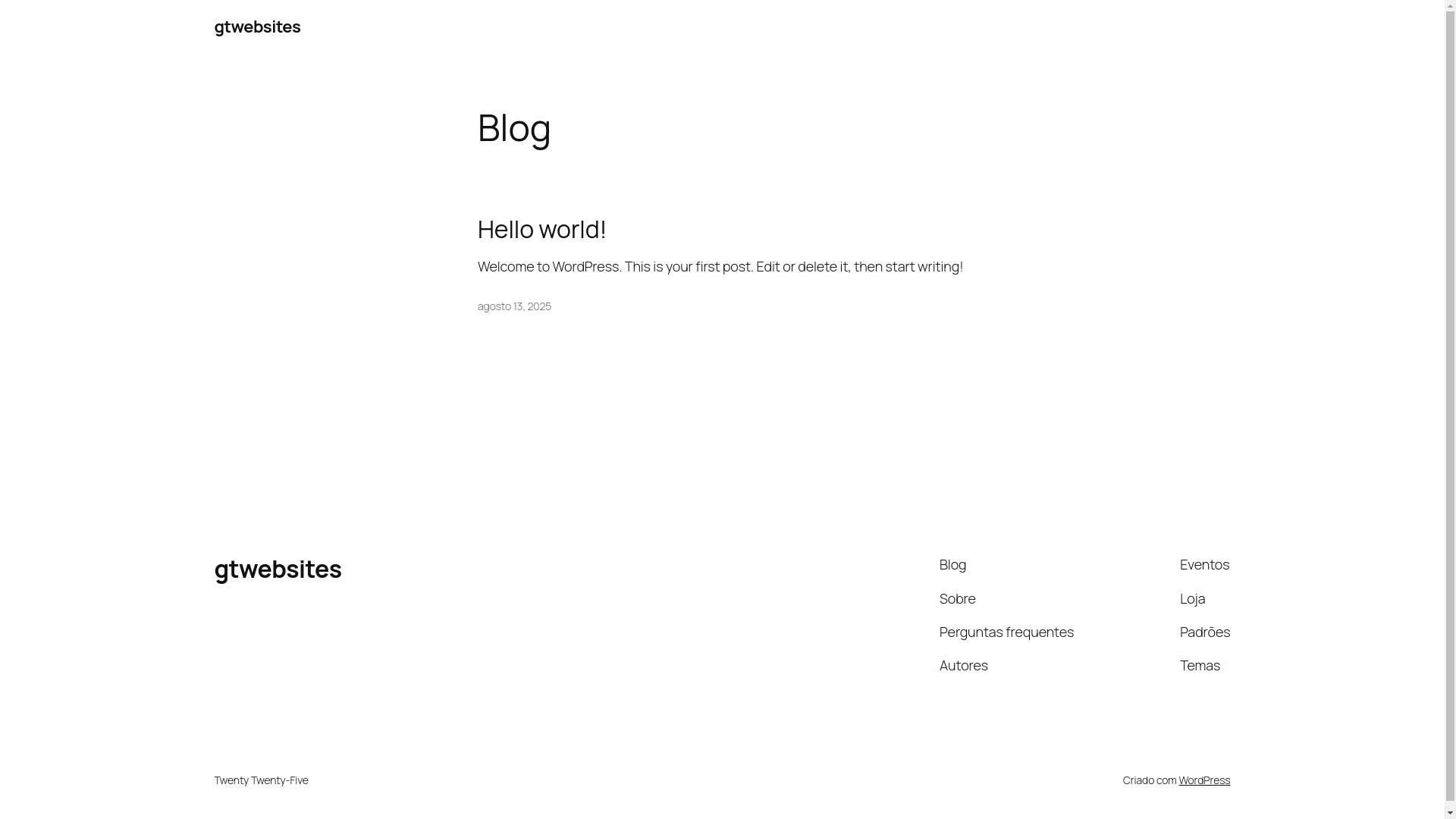 website screenshot of https://gtwebsites.com.br/