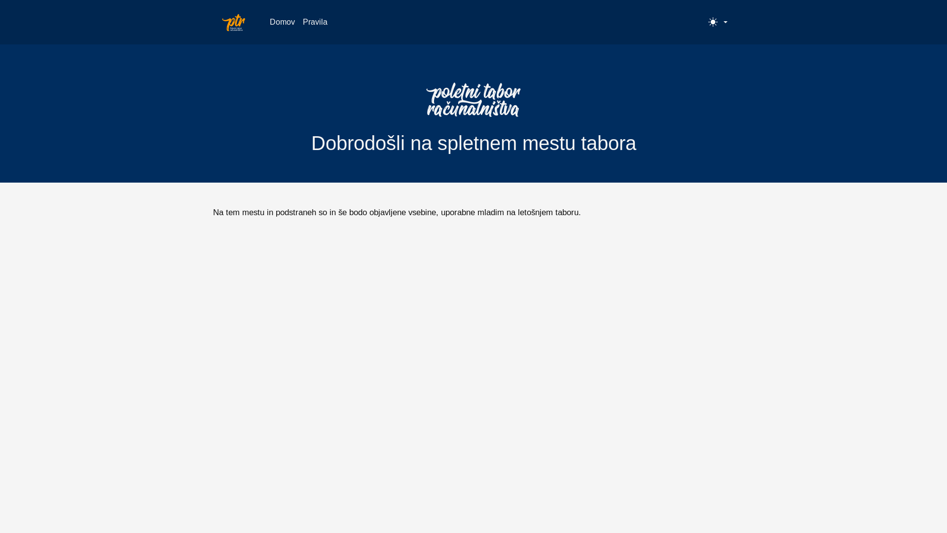 website screenshot of https://ptr-website-5gn.pages.dev/