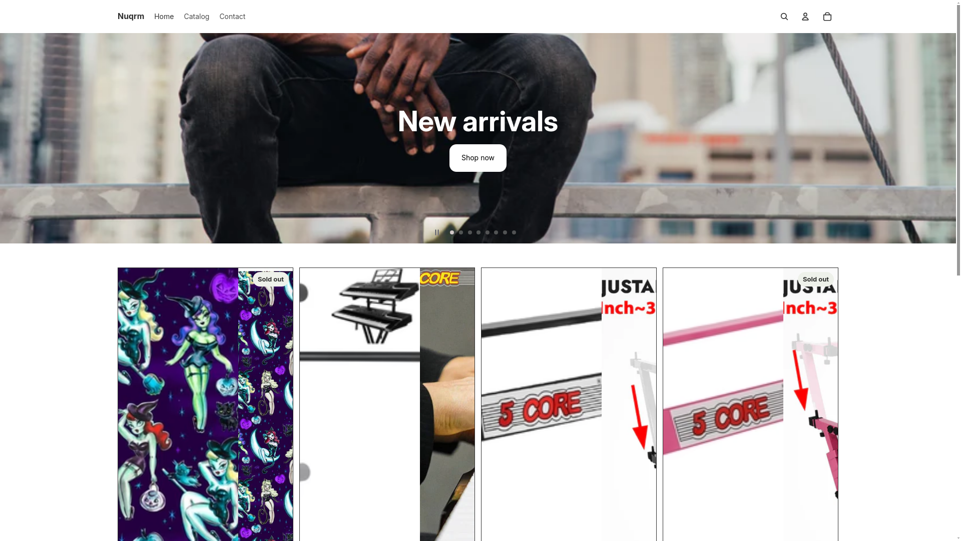 website screenshot of https://buylightnow.store/