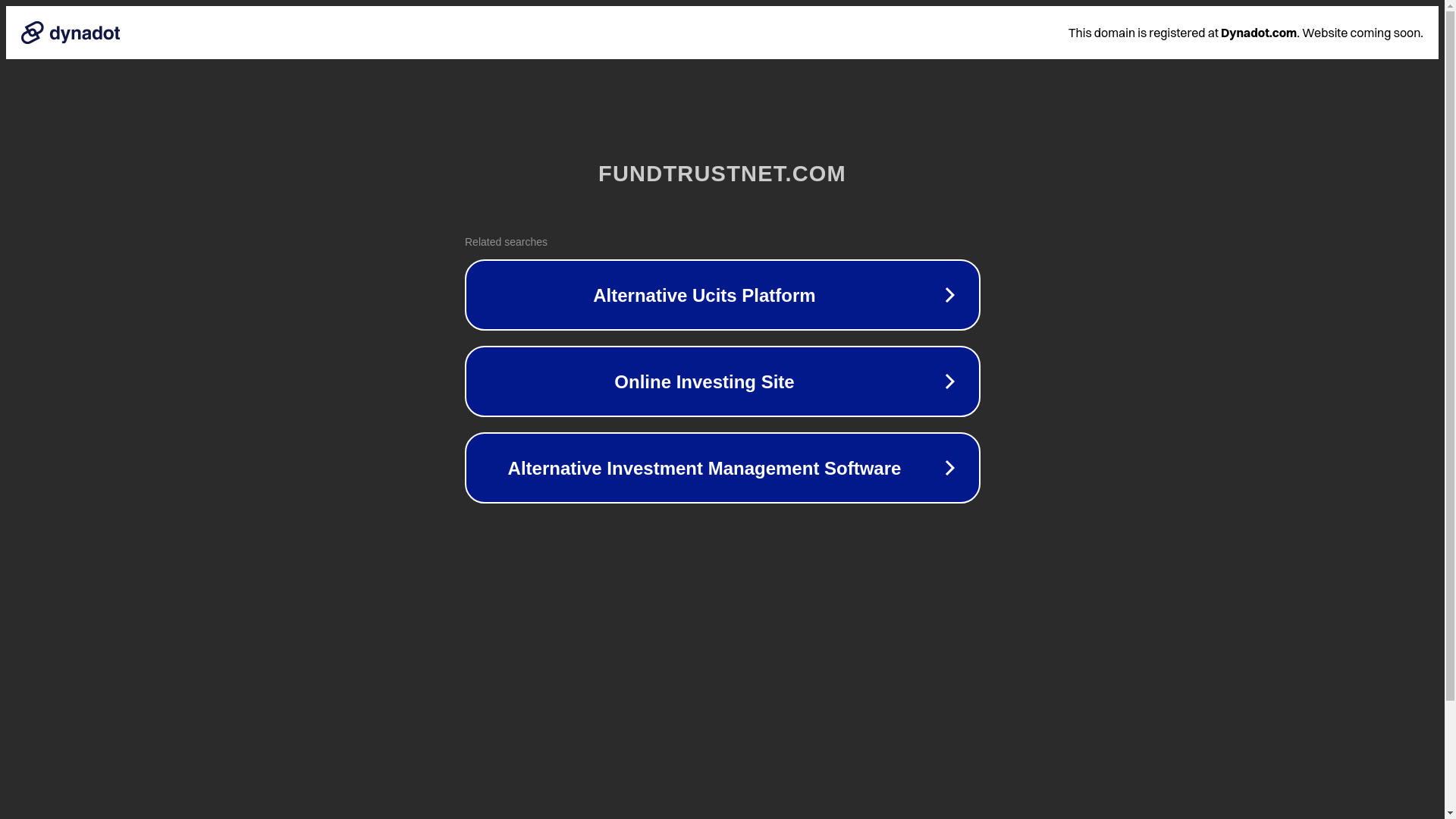 website screenshot of https://fundtrustnet.com/