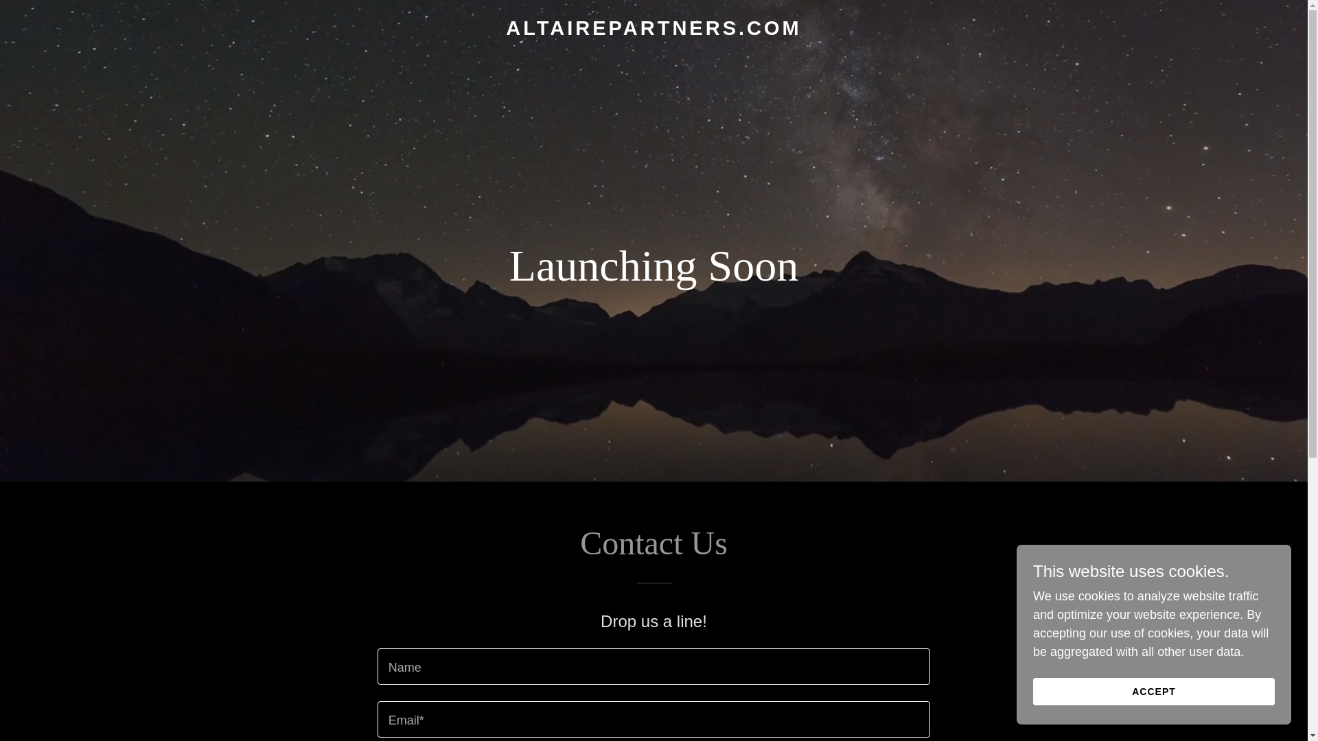 website screenshot of https://altairepartners.com/
