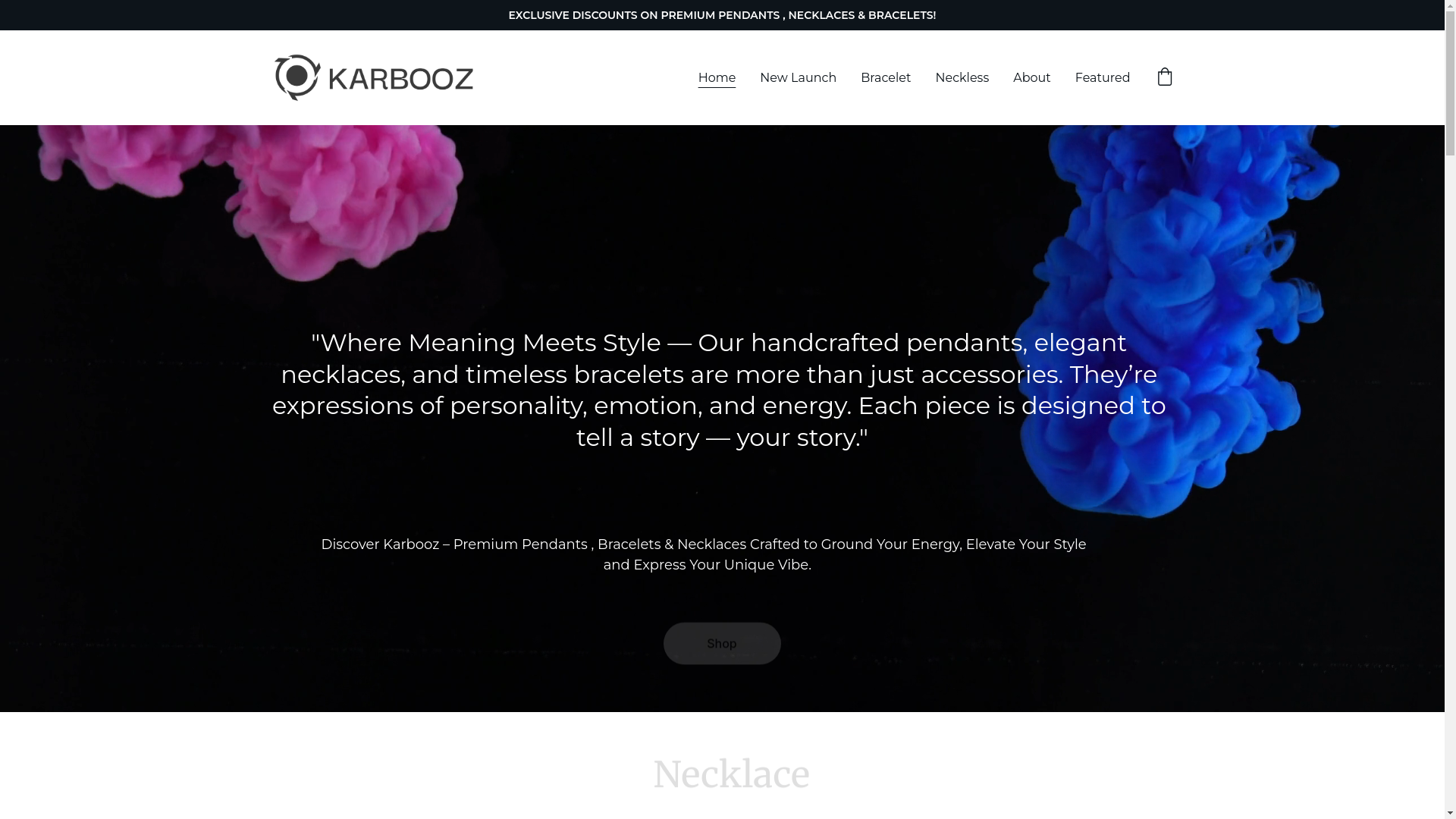 website screenshot of https://karbooz.com/