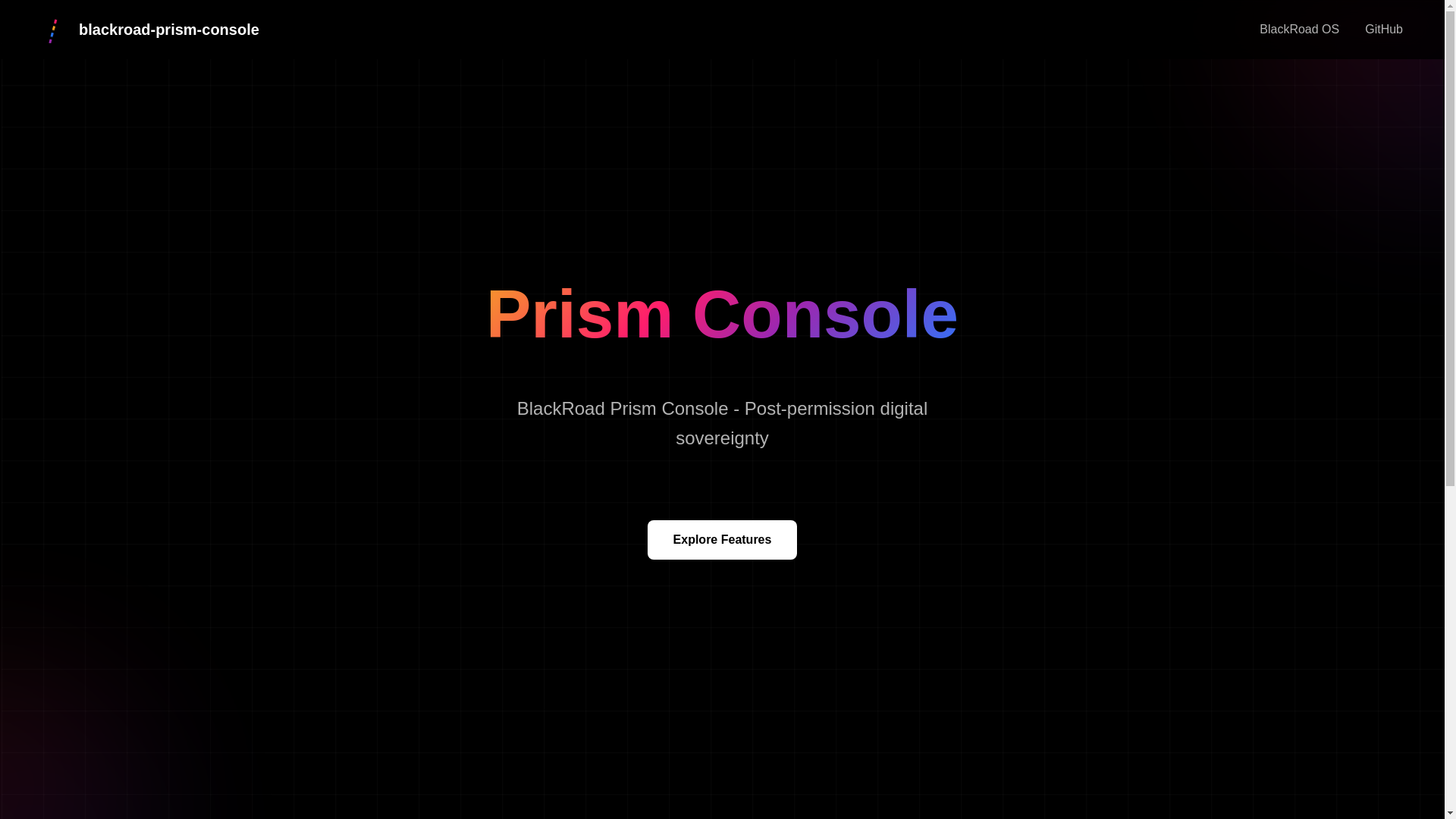 website screenshot of https://blackroad-prism-console.pages.dev/