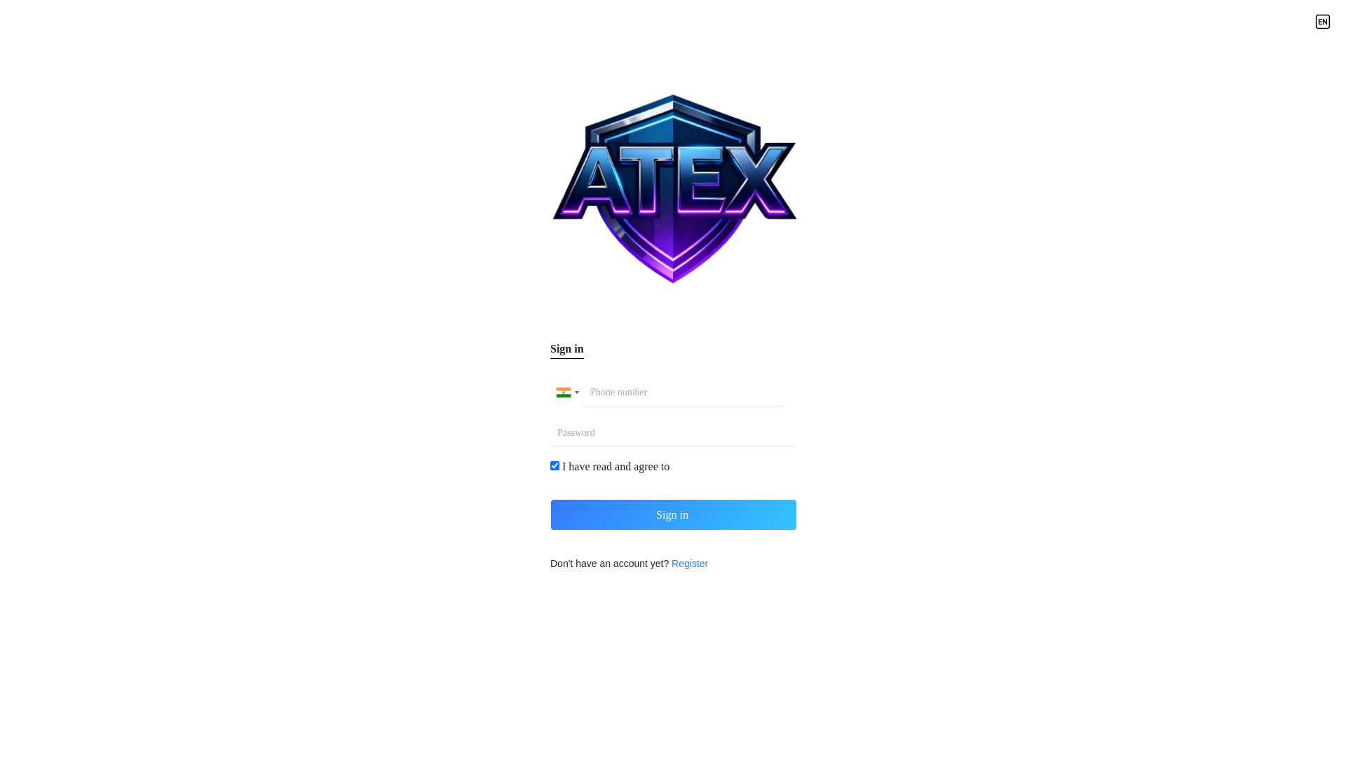 website screenshot of https://atexc.cc/