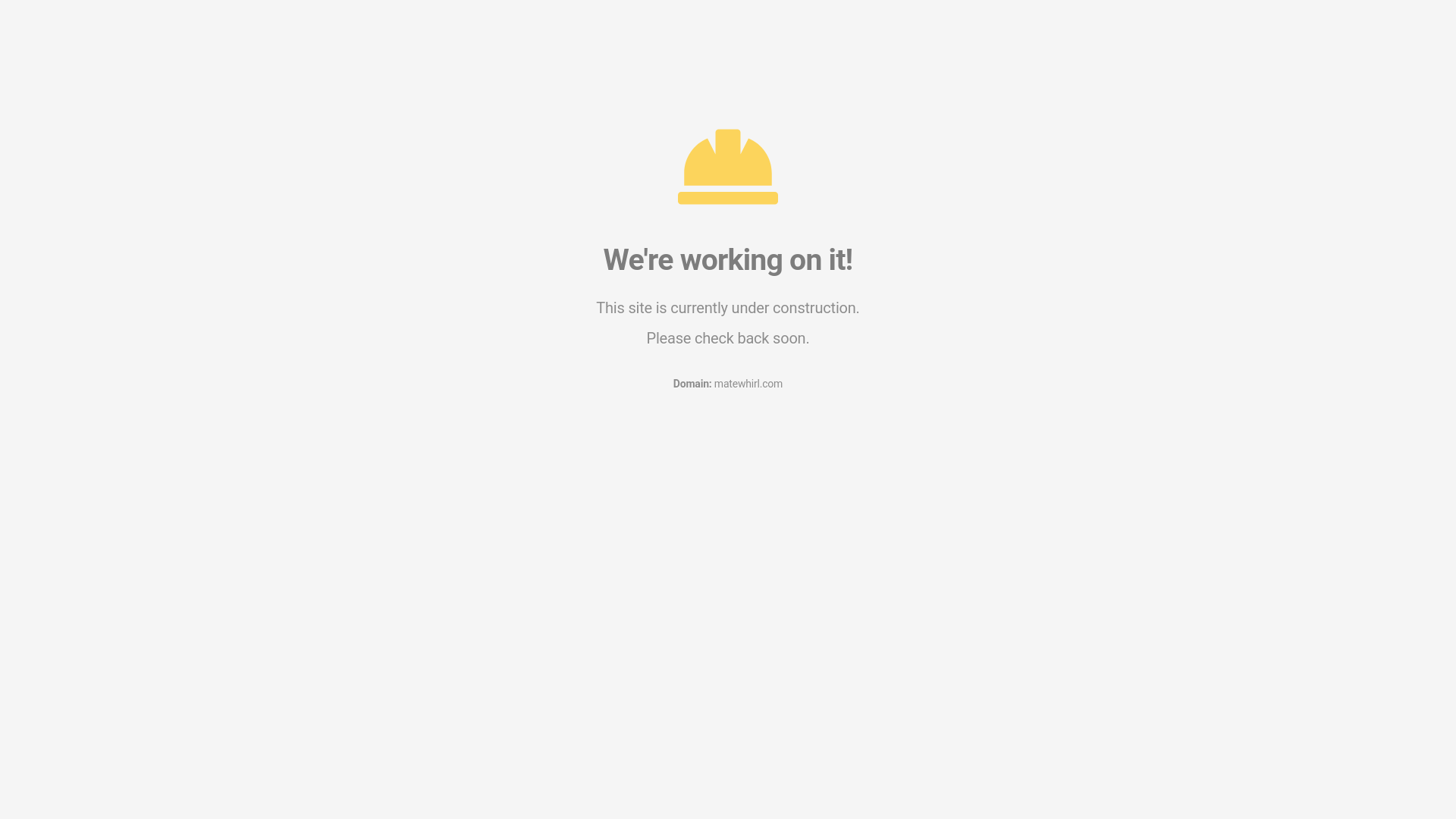 website screenshot of https://matewhirl.com/