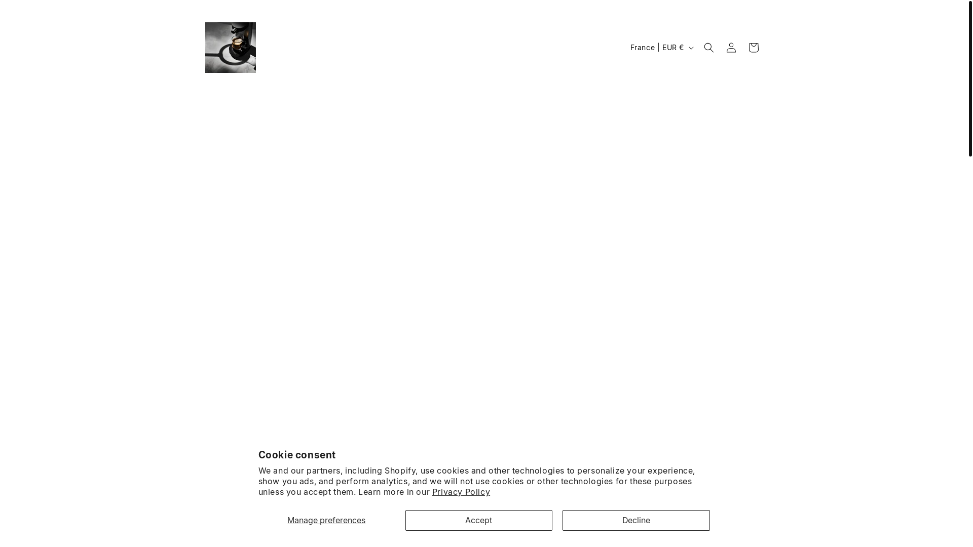 website screenshot of https://aureliusmichaelthreads.com/