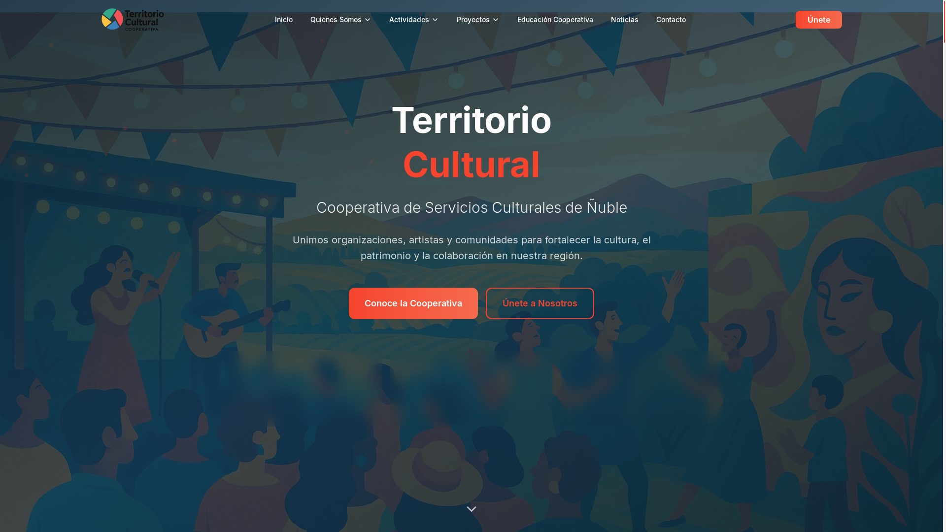 website screenshot of https://territoriocultural.pages.dev/