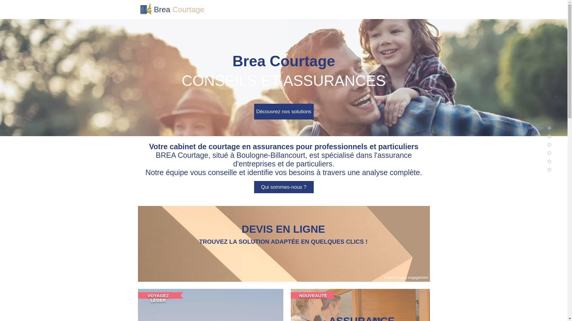 website screenshot of https://brea-santecollective.com/