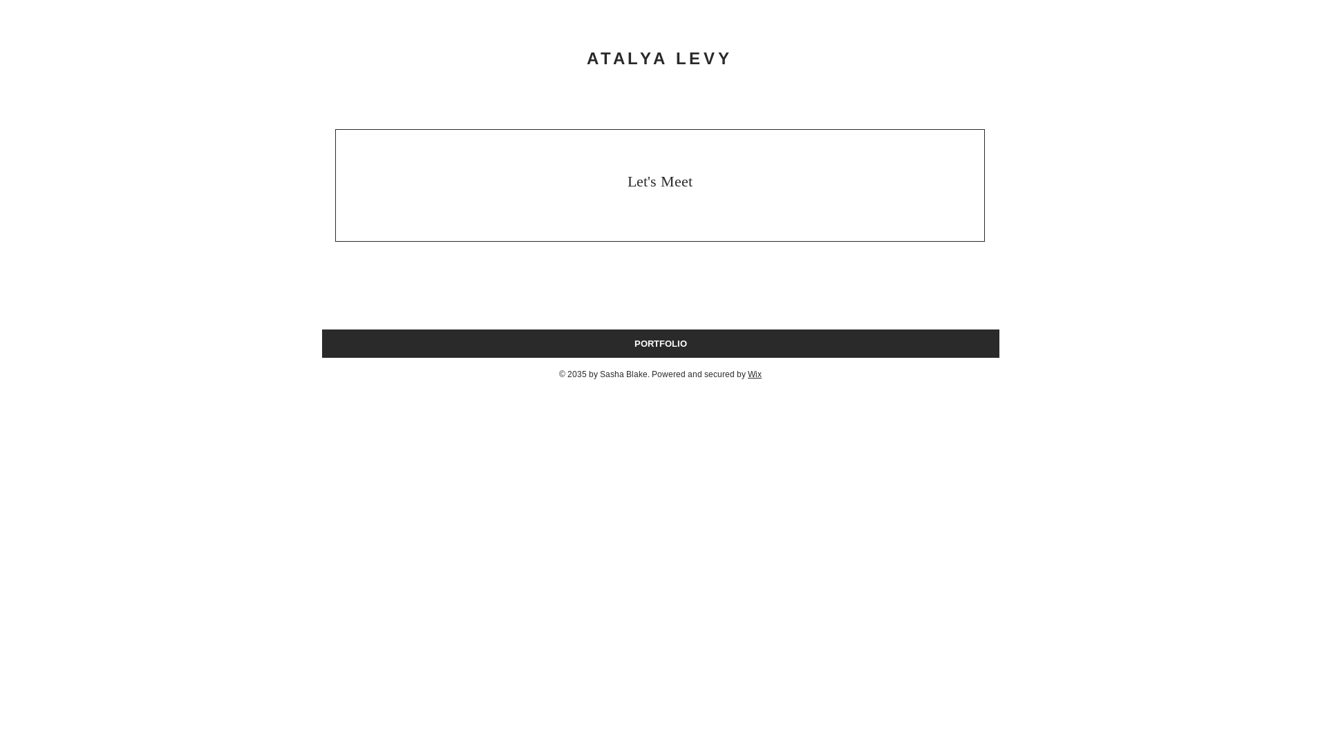 website screenshot of https://atalyalevy.com/