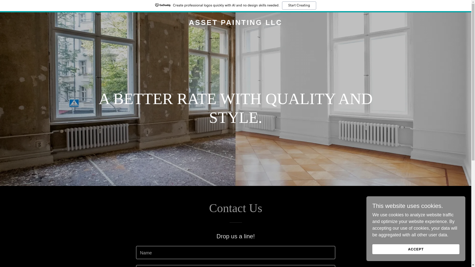 website screenshot of https://assetpaintingllc.pro/