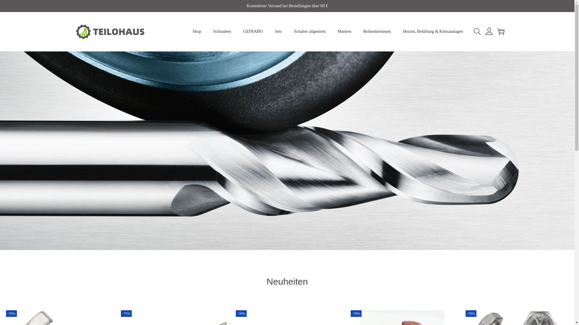 website screenshot of https://teilohaus.com/