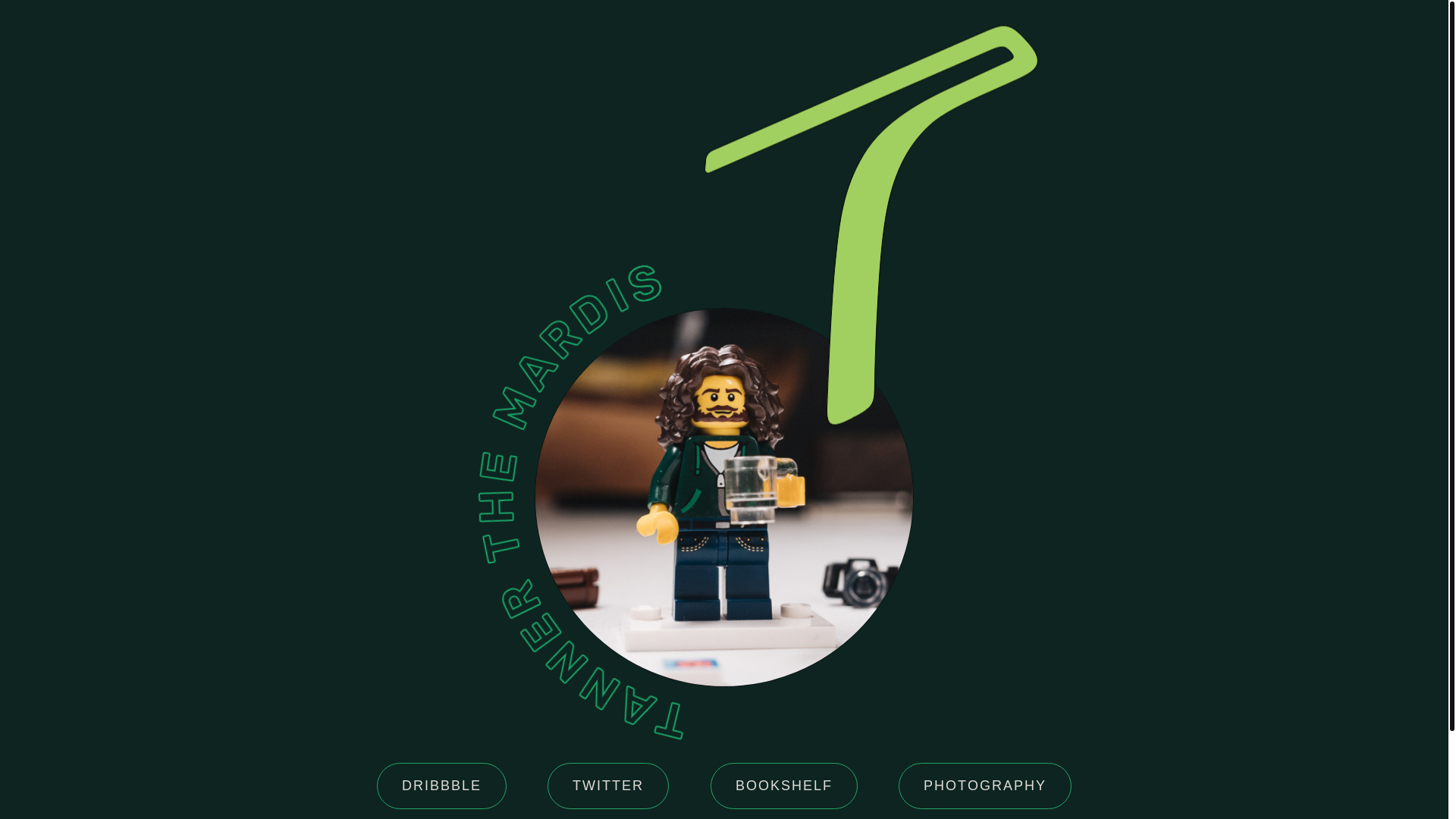 website screenshot of https://tannermardis.pages.dev/