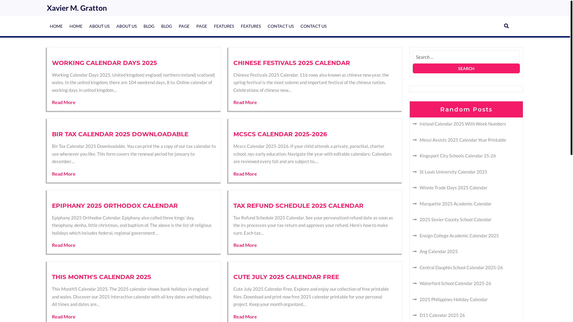 website screenshot of https://xaviermgratton.pages.dev/