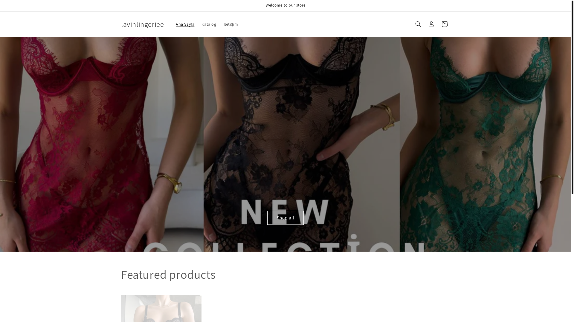 website screenshot of https://lavinlingeriee.shop/
