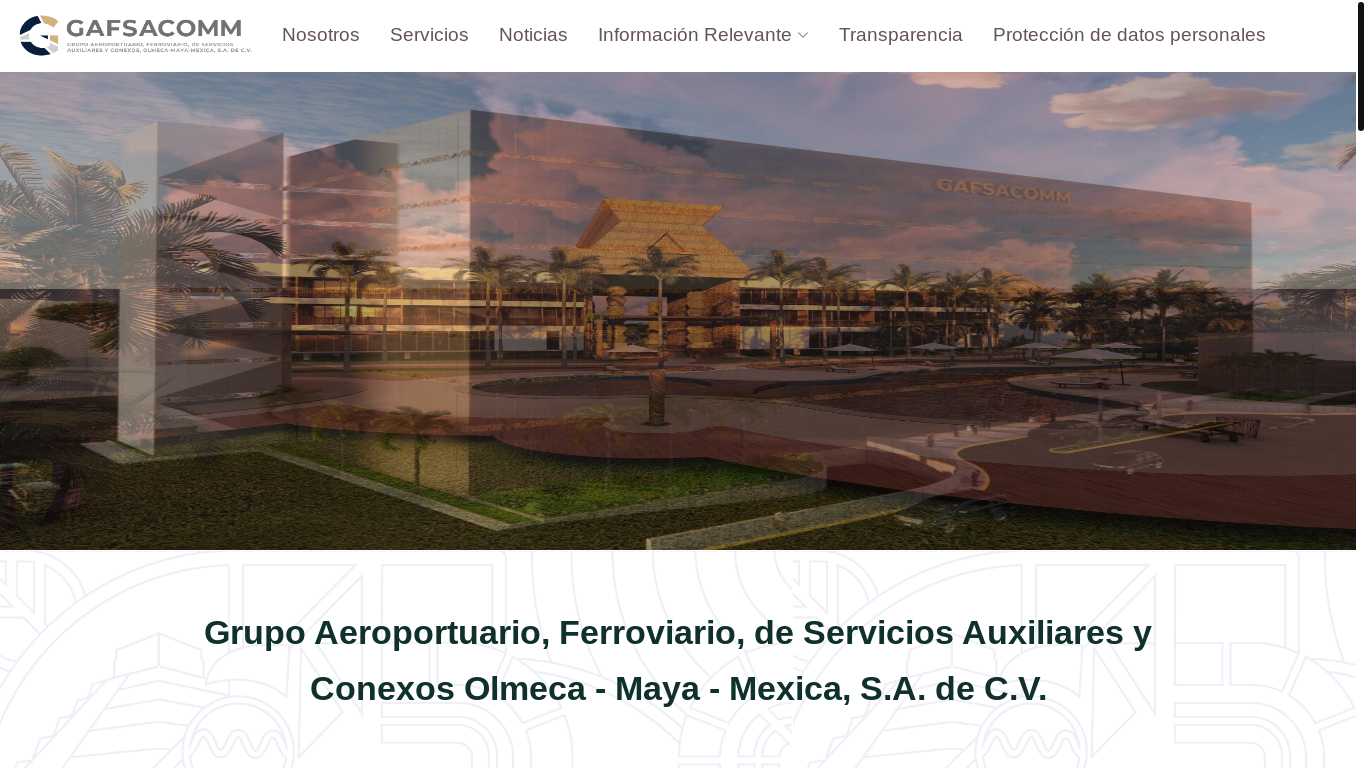 website screenshot of https://grupoolmecamayamexica.com.mx/