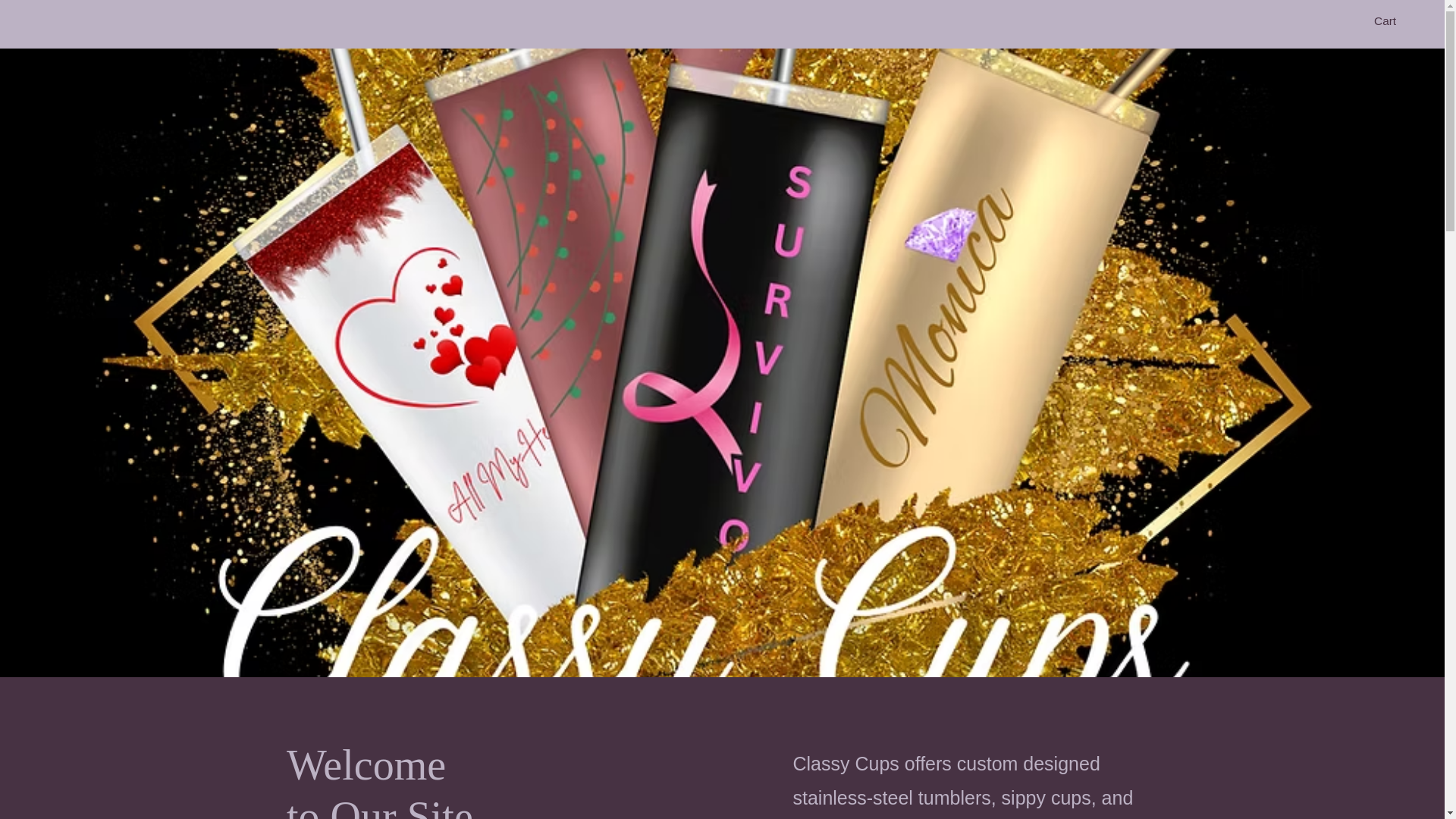 website screenshot of https://classycustomcreations.net/