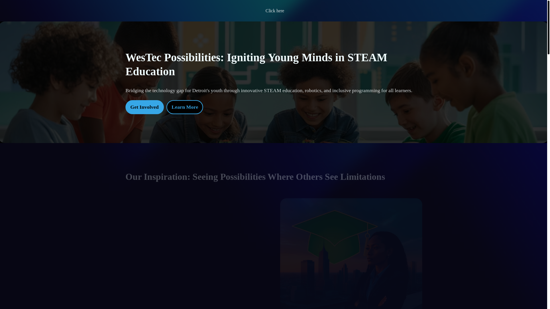 website screenshot of https://westecpossibilities.com/