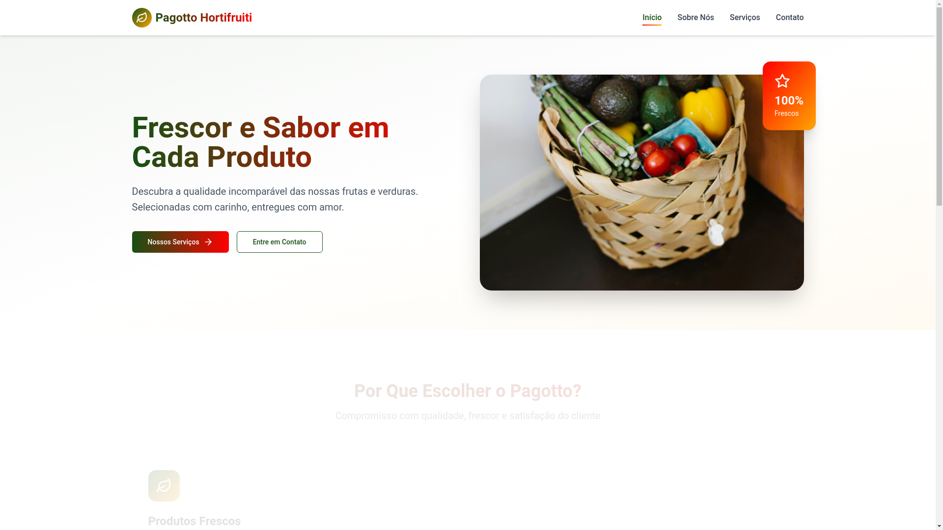 website screenshot of https://pagottohortifruti.sbs/