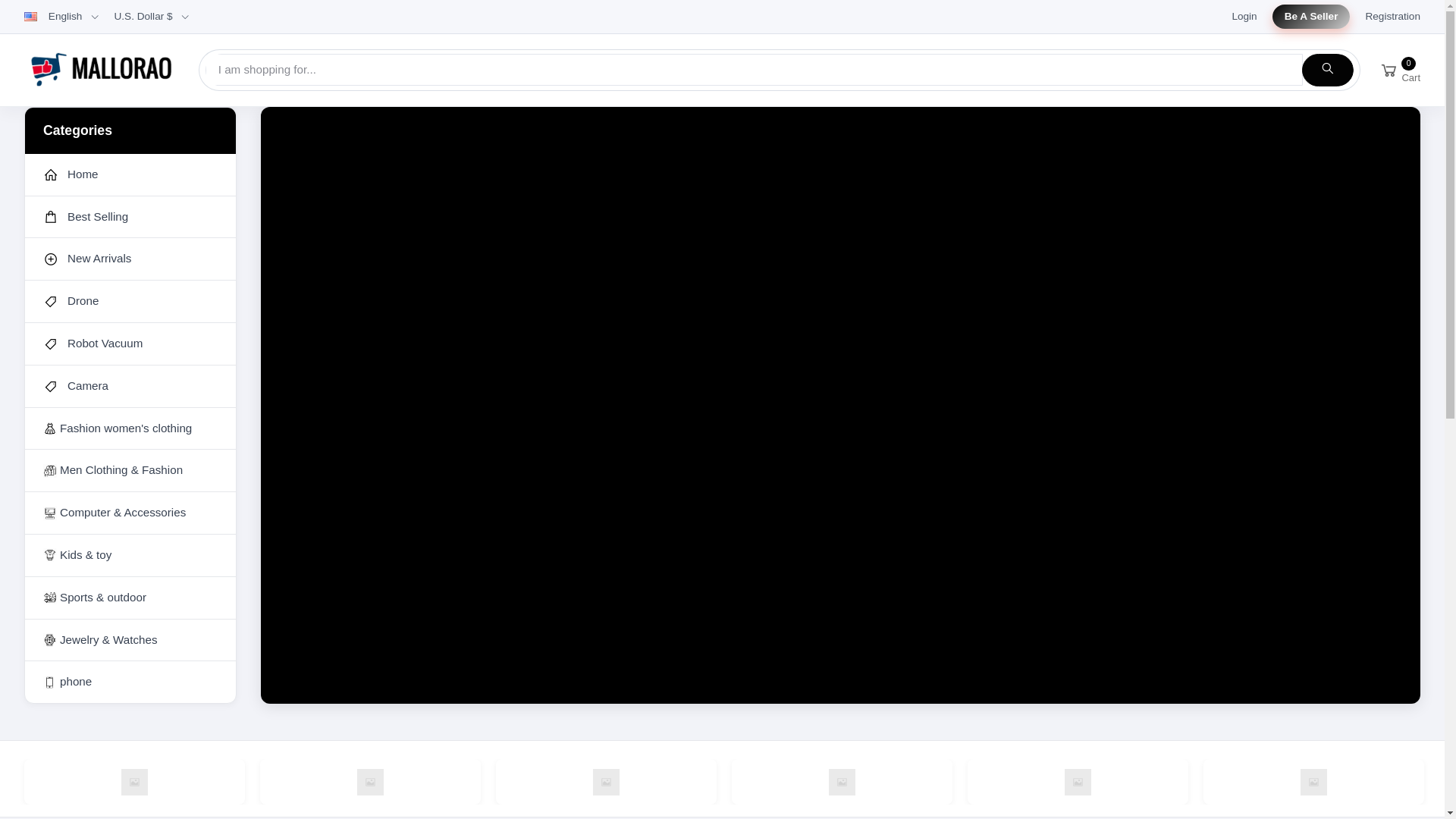 website screenshot of https://mallorao.vip/