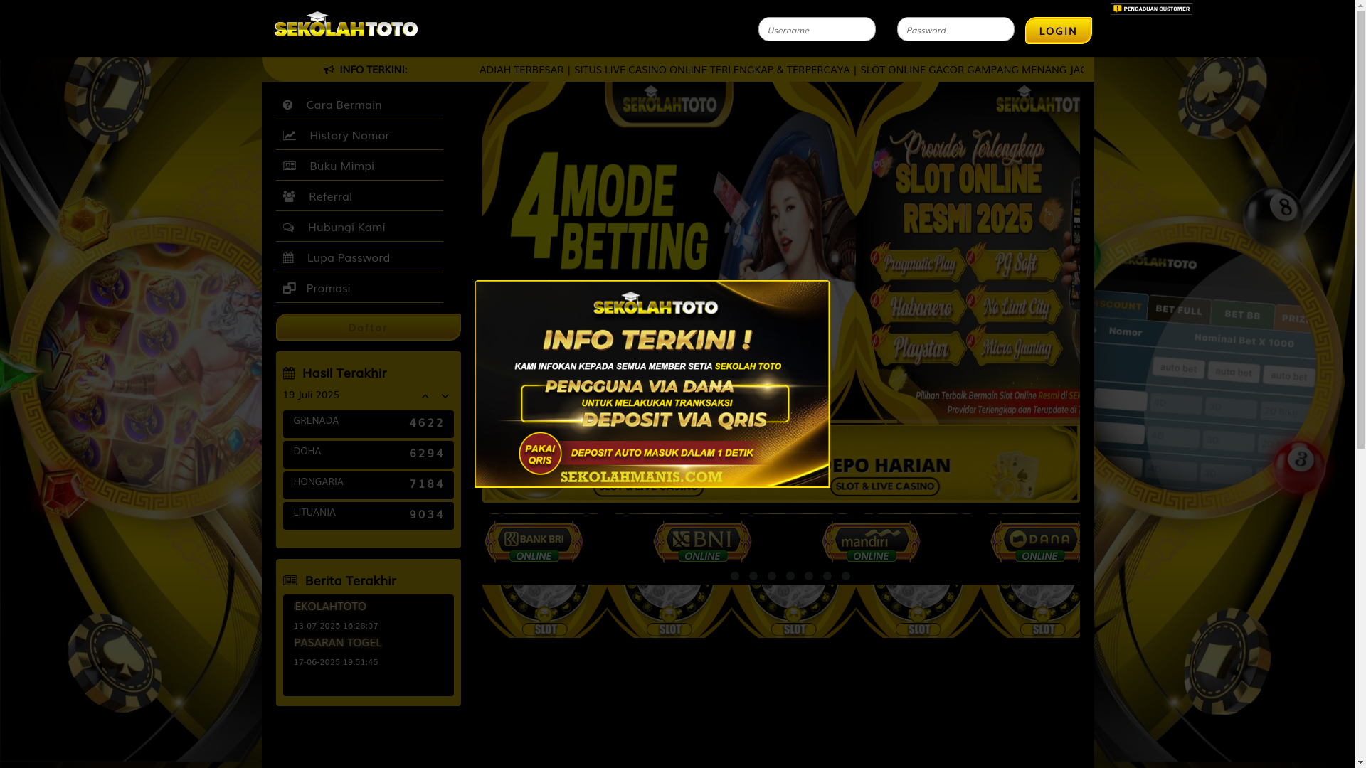 website screenshot of https://beijingsekolah.com/