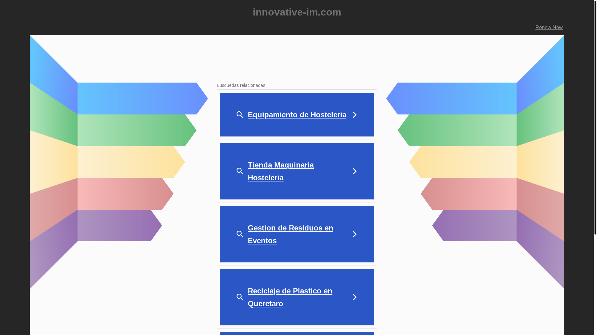 website screenshot of https://innovative-im.com/