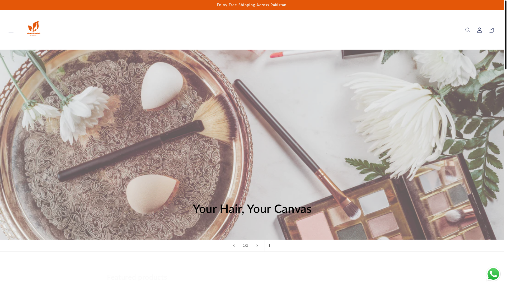 website screenshot of https://auinstastore.com/