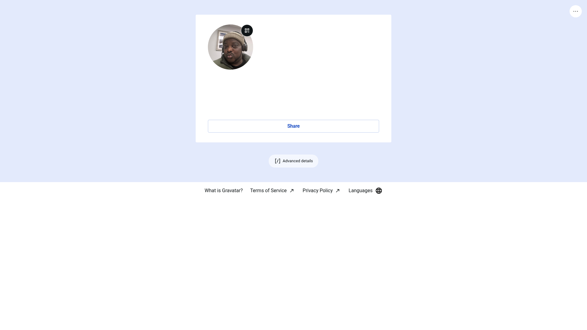 website screenshot of https://abiodunsanni.link/