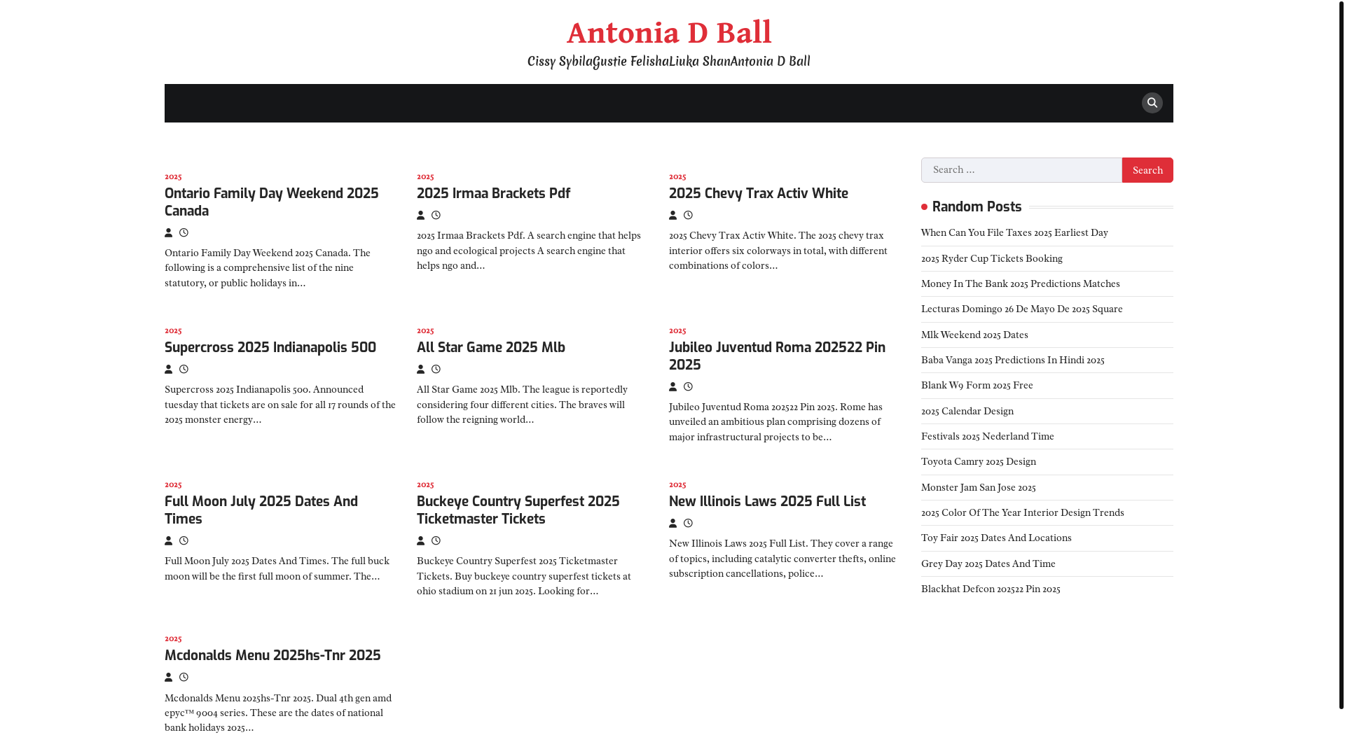 website screenshot of https://antoniadballc.pages.dev/