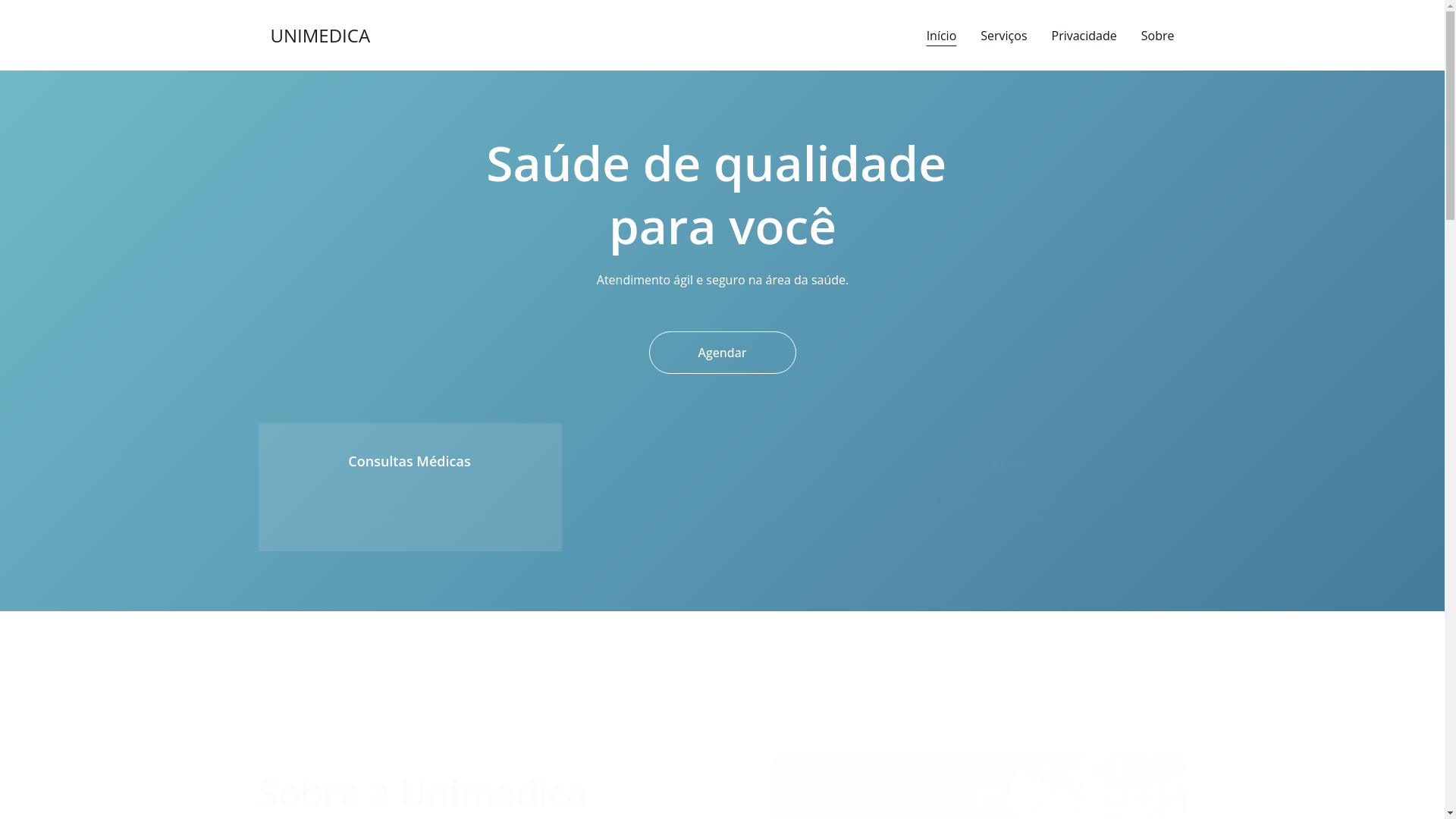 website screenshot of https://assistenciaunimedica.online/