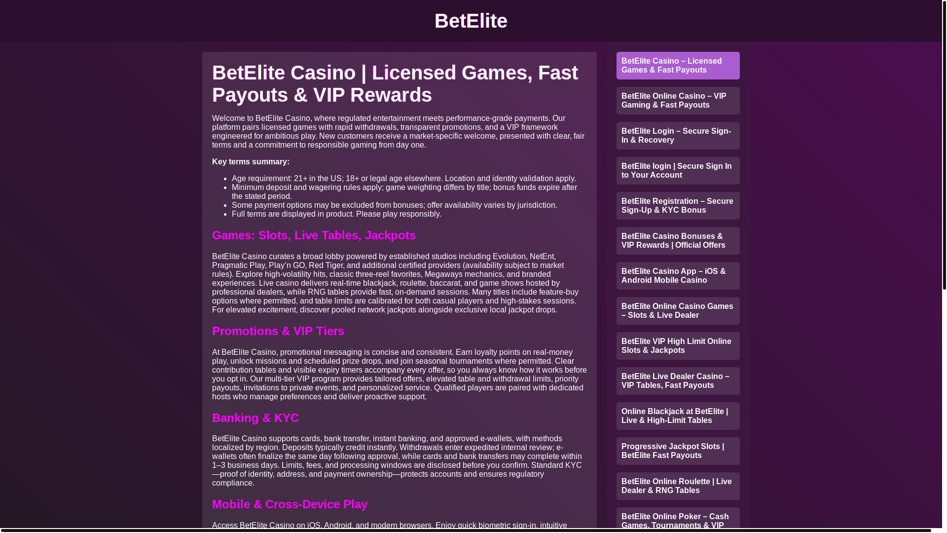 website screenshot of https://beteliteyyr.pages.dev/