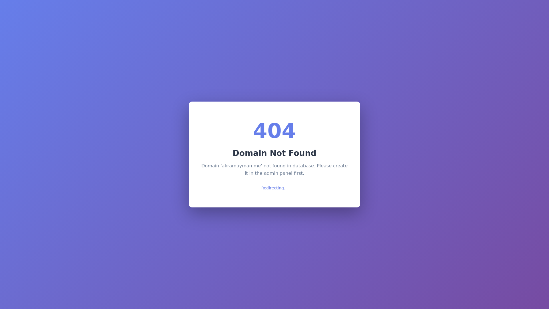 website screenshot of https://akramayman.me/