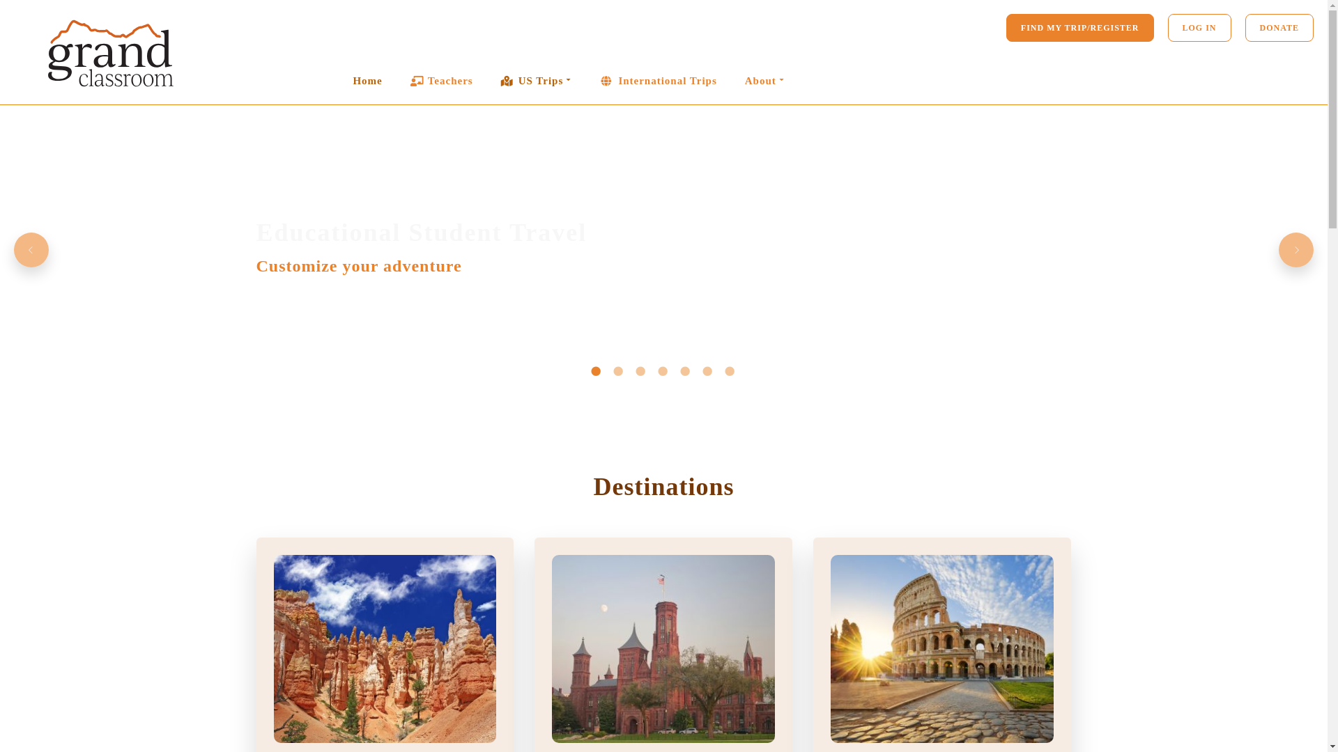 website screenshot of https://grandclassroom62.com/