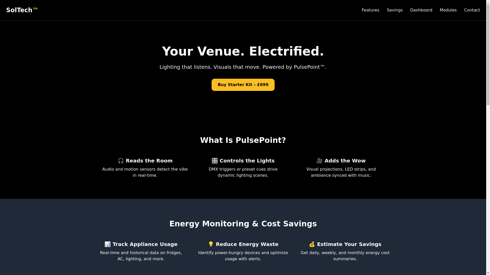 website screenshot of https://soltechenergycom.co.uk/
