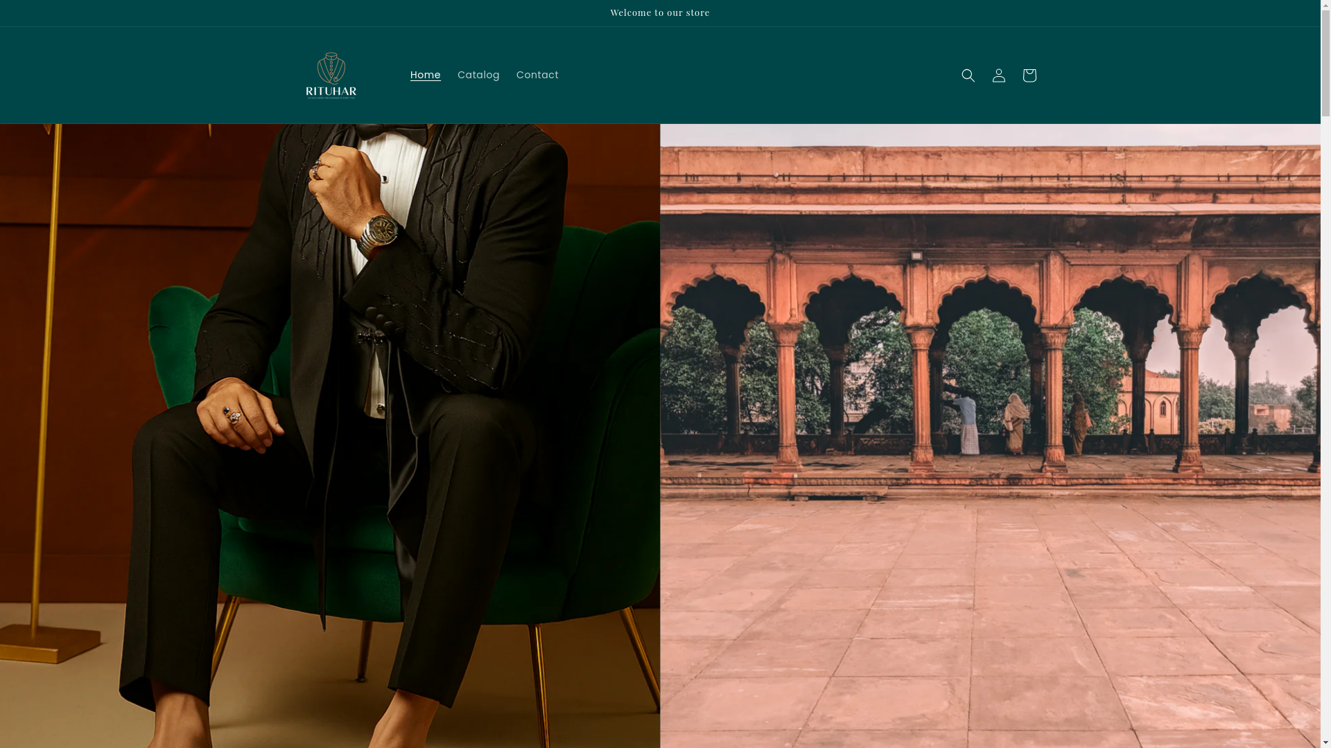 website screenshot of https://rituhar.store/