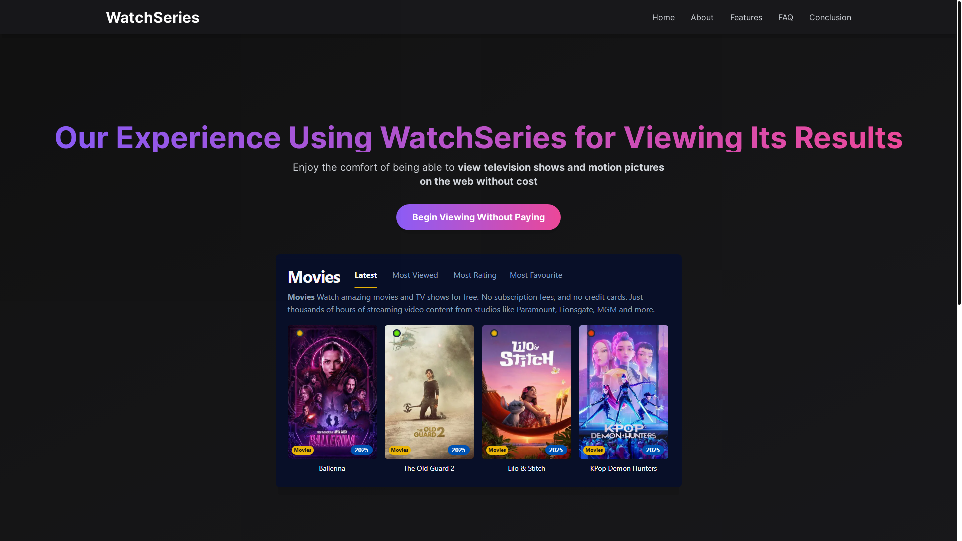 website screenshot of https://watchseries-ixvo.pages.dev/