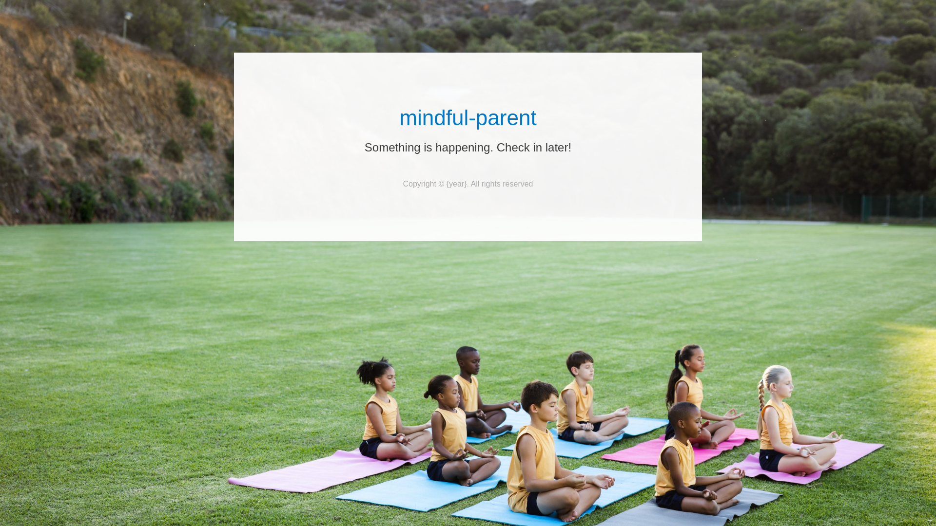 website screenshot of https://mindful-parent.no/