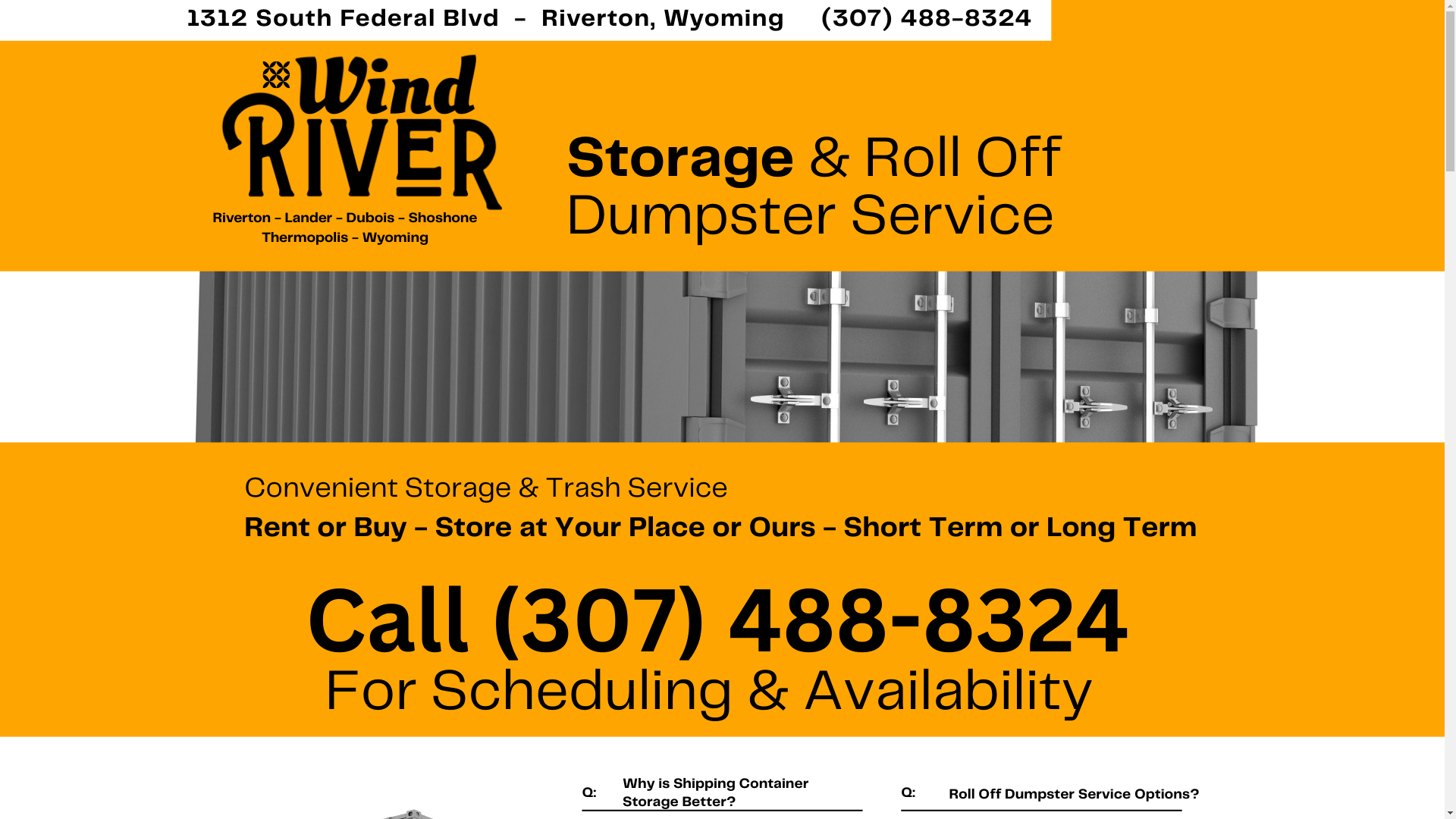 website screenshot of https://windrivertrailersales.com/