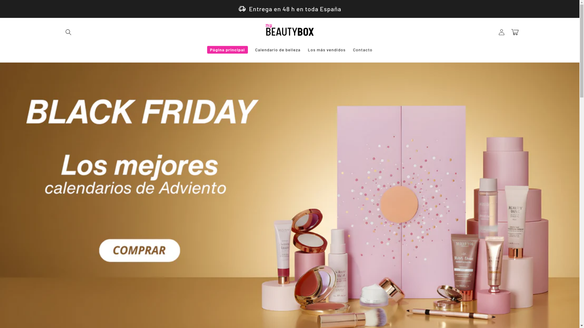 website screenshot of https://esbeautybox.com/